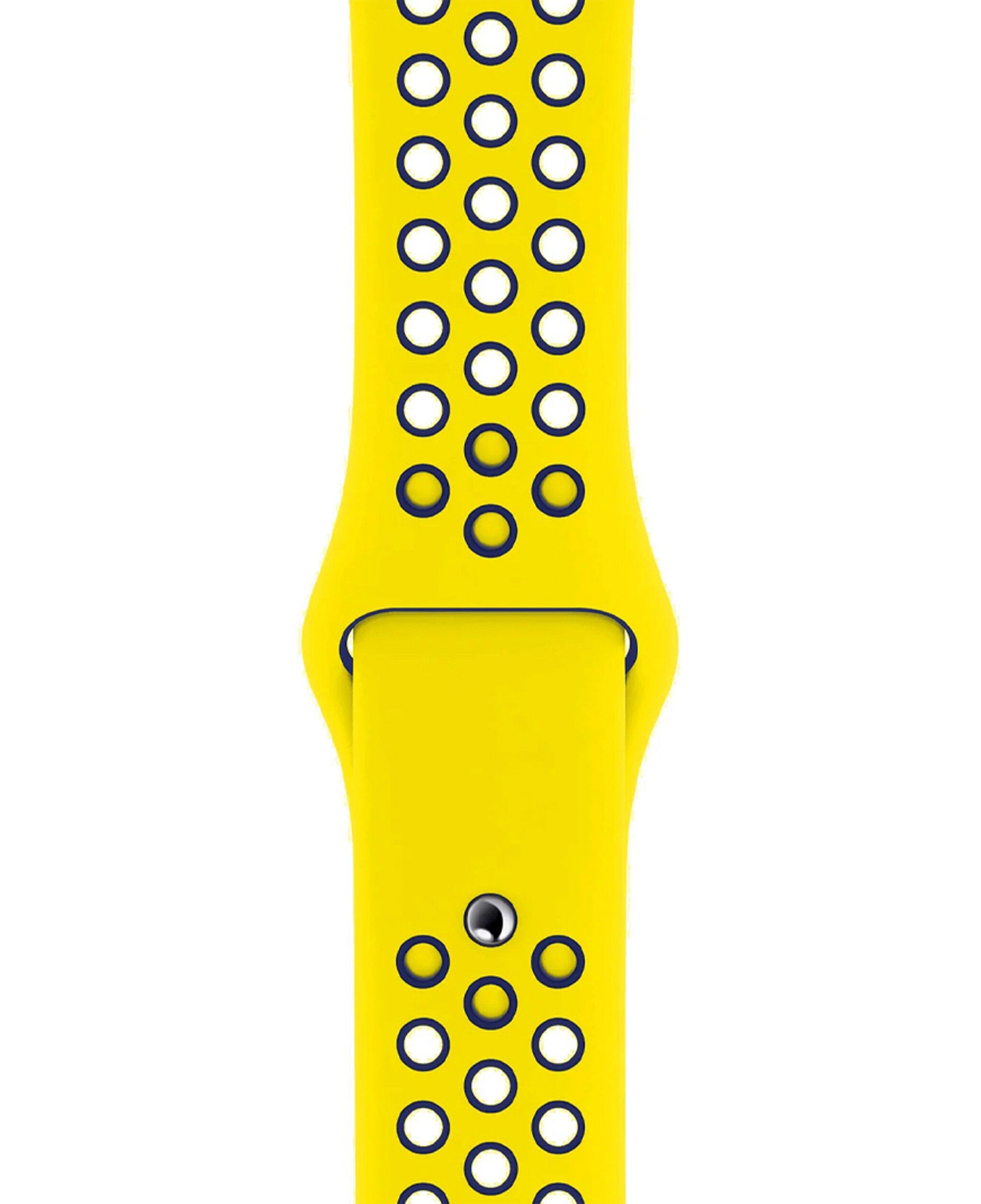 Apple Watch Uyumlu Delikli Spor Silikon Trou Loop Kordon
