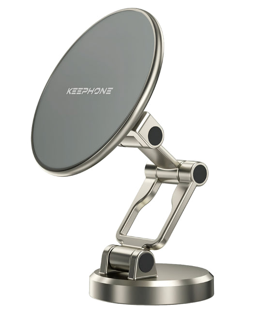 Keephone MagHold CR106 Yapışkanlı 360 Derece Ayarlanabilir Manyetik Magsafe Araç Telefon Tutucu