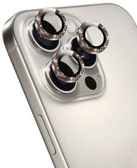 iPhone 16 Pro / Pro Max Uyumlu Keephone Maria Simli Kamera Lens Koruyucu