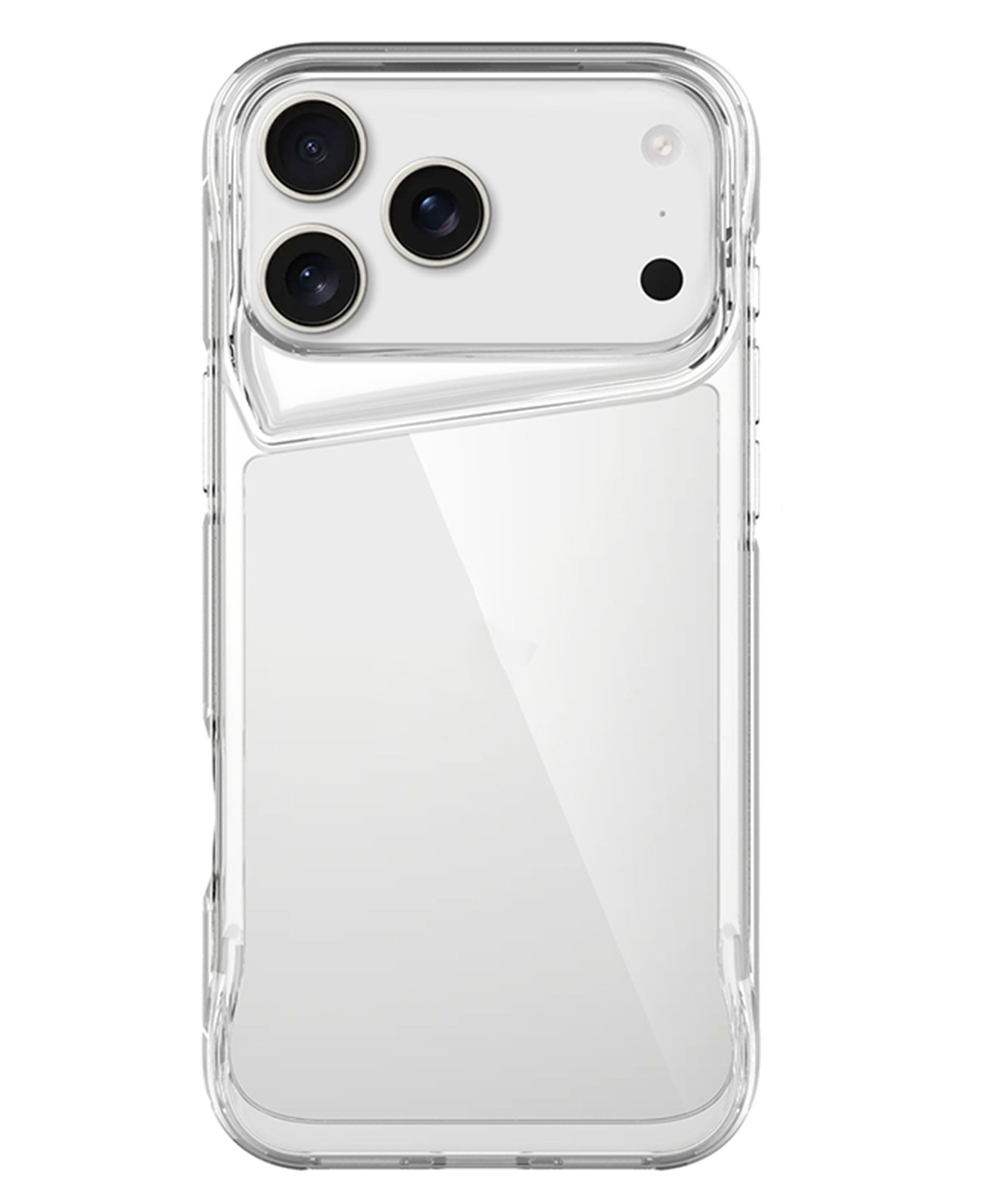 iPhone 17 Pro Uyumlu Şeffaf Silikon Kılıf