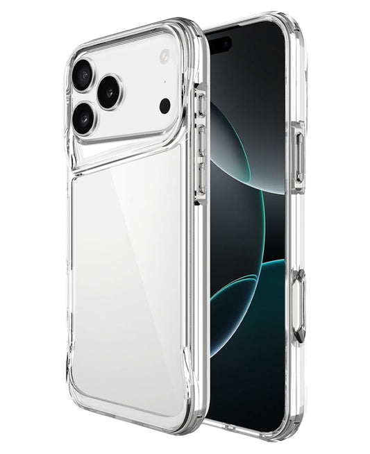 iPhone 17 Pro Uyumlu Şeffaf Silikon Kılıf
