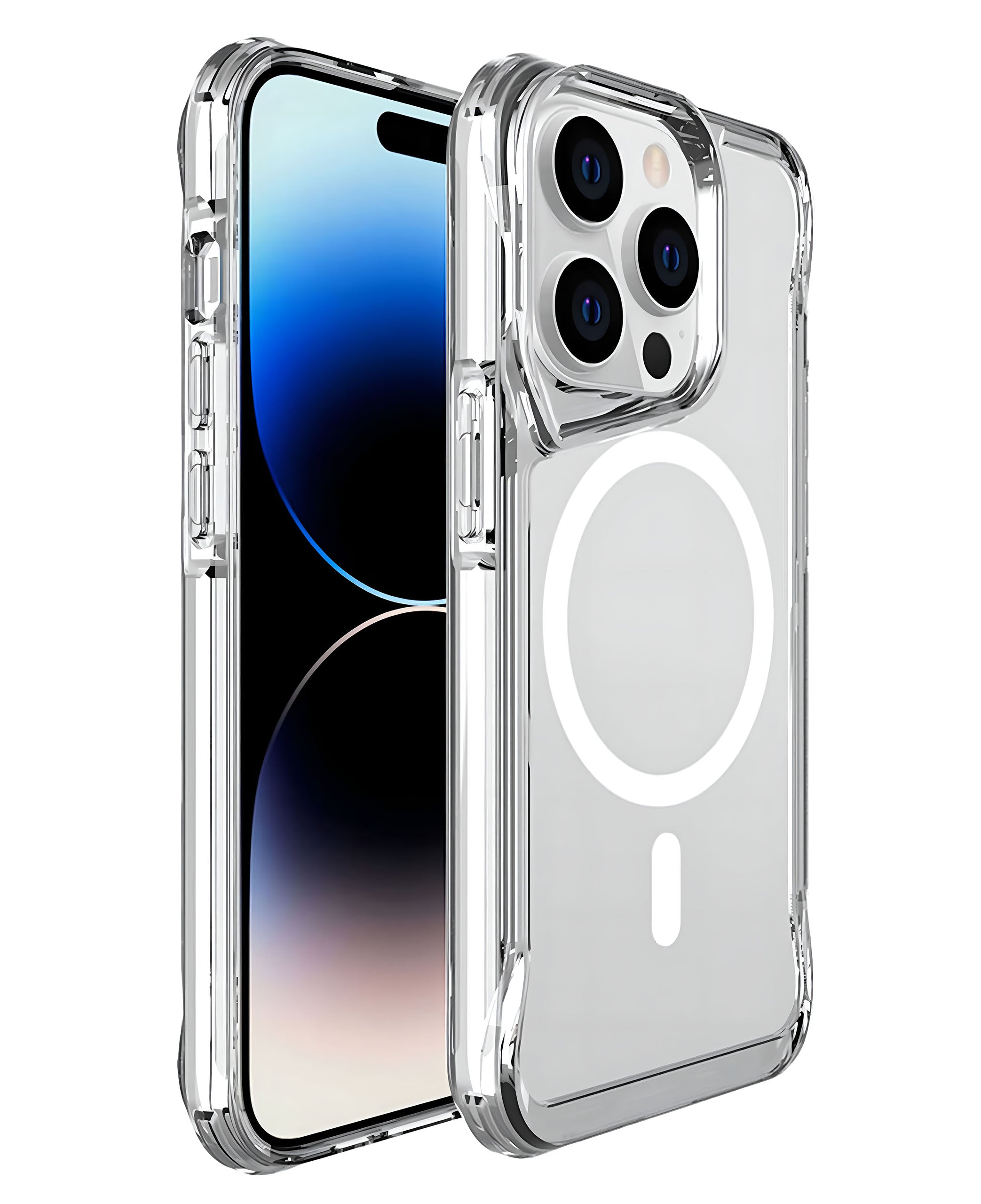 iPhone 15 Pro Max Uyumlu Şeffaf Magsafe Kılıf