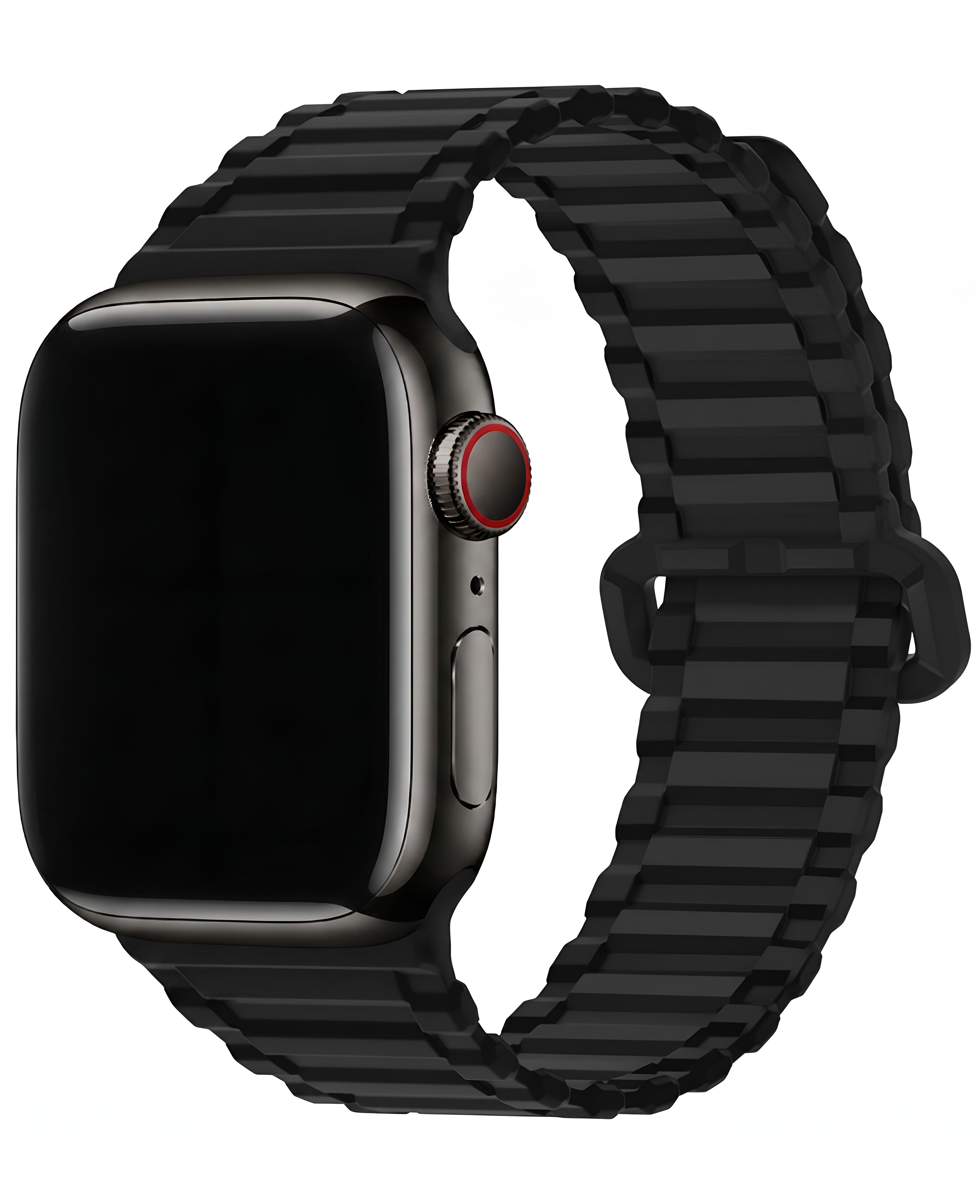 Hoco. Apple Watch Uyumlu Tokalı Manyetik Silikon Ribex Loop Kordon