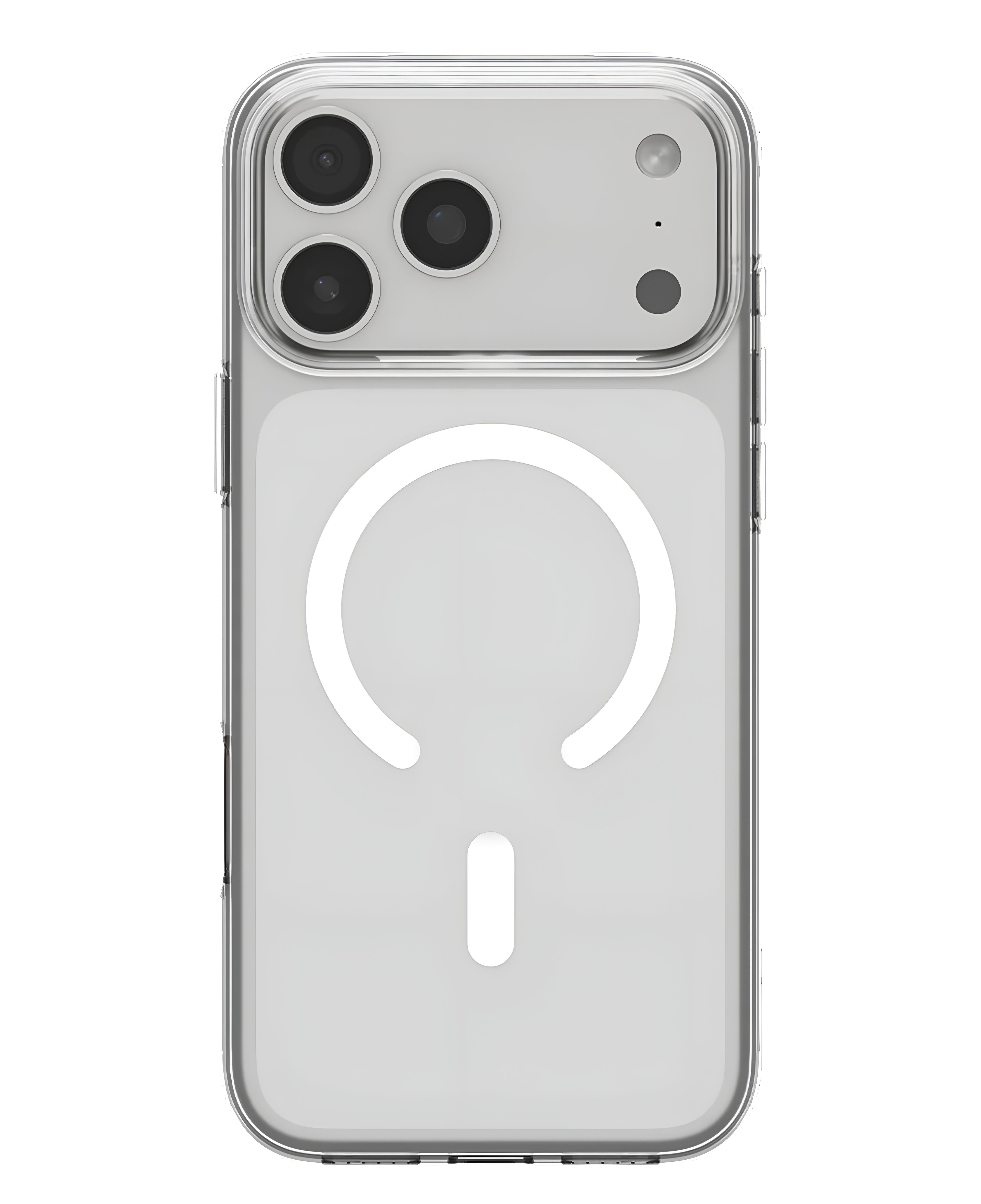 iPhone 17 Pro Max Uyumlu Sararmaz Sert Şeffaf Magsafe Kılıf