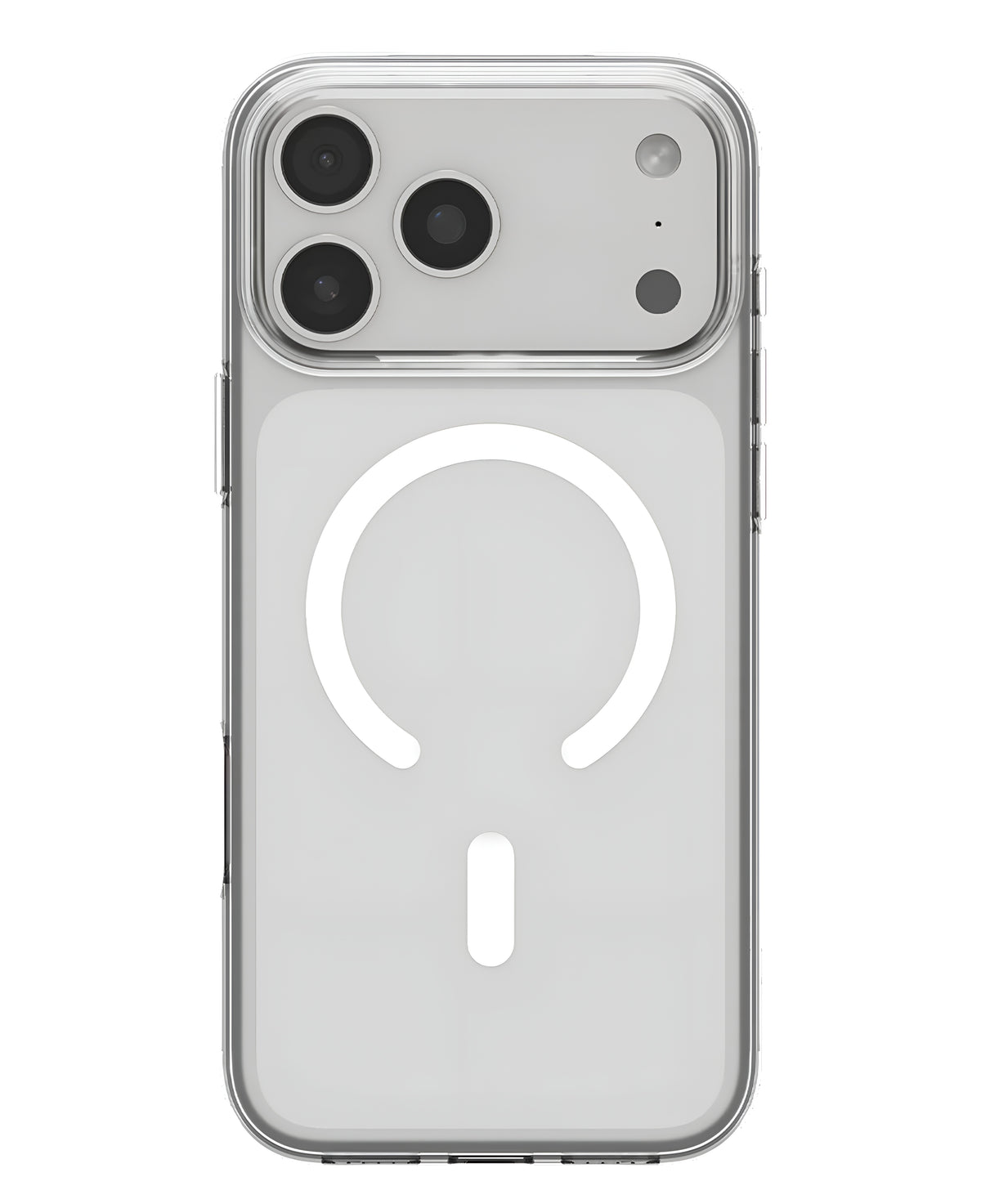 iPhone 17 Pro Max Uyumlu Sararmaz Sert Şeffaf Magsafe Kılıf