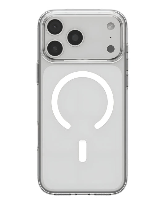 iPhone 17 Pro Uyumlu Sararmaz Sert Şeffaf Magsafe Kılıf
