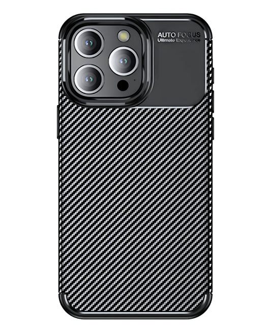iPhone 14 Pro Max Uyumlu Karbon Silikon Kılıf