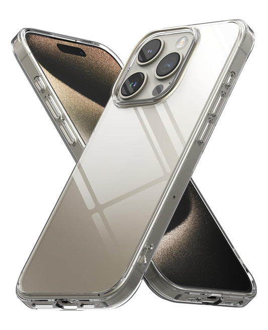 iPhone 15 Pro Max Uyumlu Sararmaz Sert Şeffaf Kılıf