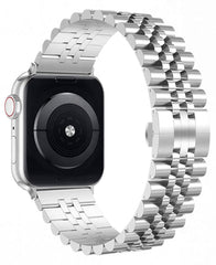 Apple Watch Uyumlu Metal Paslanmaz Celik Jubilee Loop Kordon