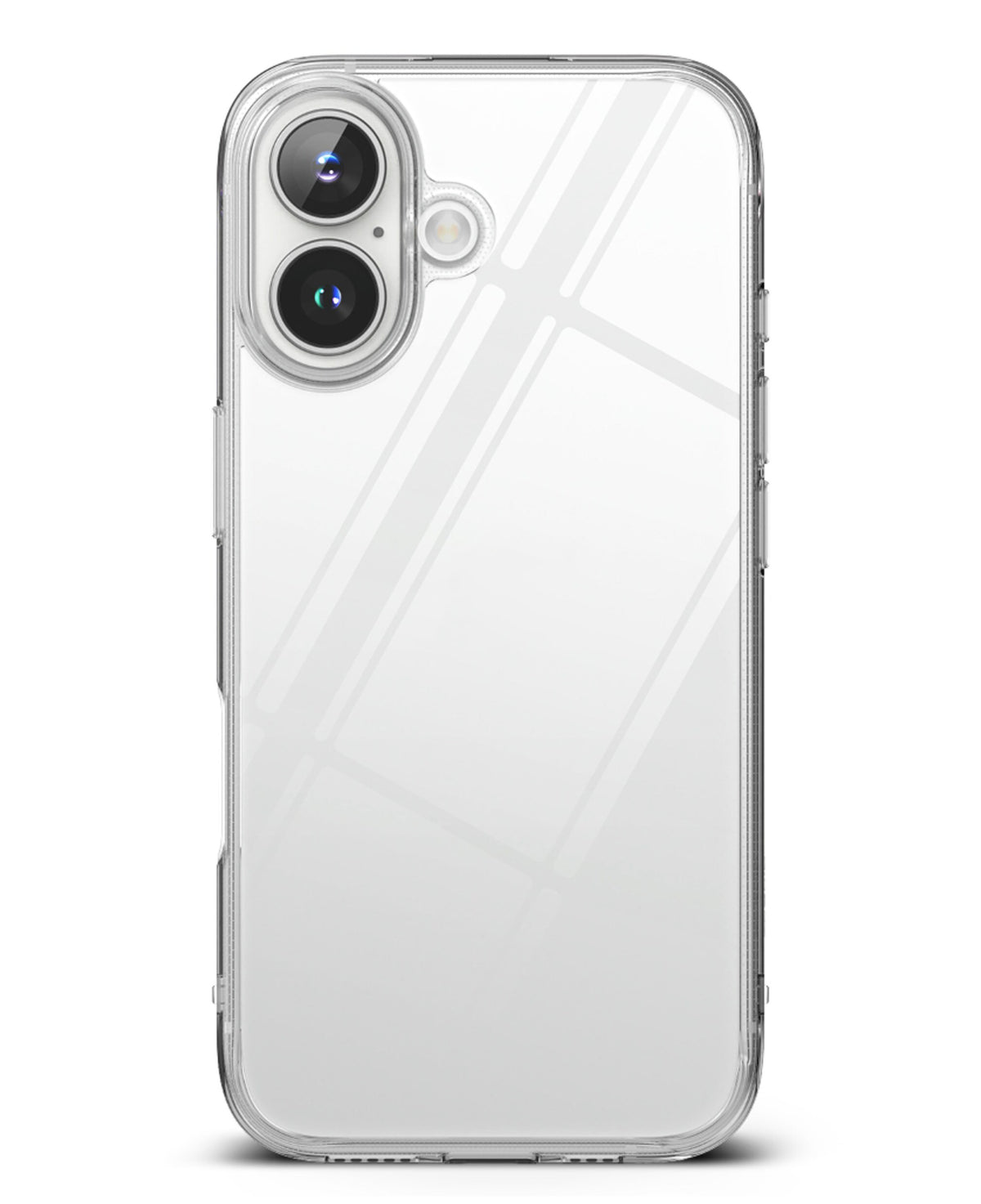 iPhone 16 Plus Uyumlu Sararmaz Sert Şeffaf Kılıf