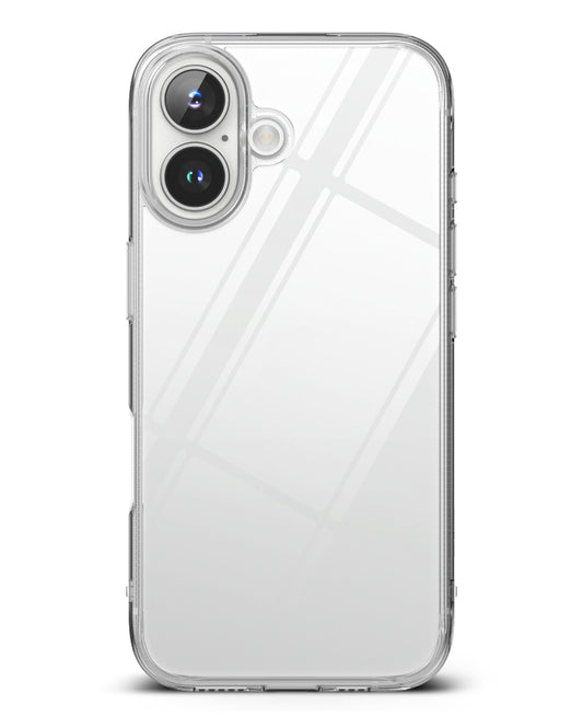 iPhone 16 Plus Uyumlu Sararmaz Sert Şeffaf Kılıf