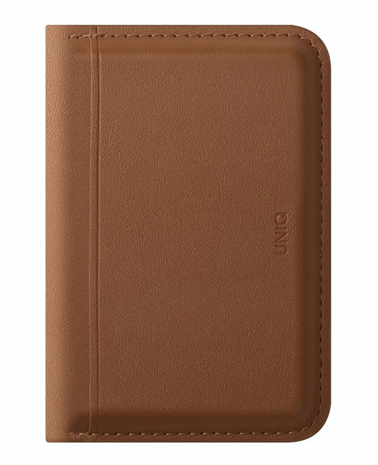 Uniq Lyden DS RFID-Block Standlı Manyetik Magsafe Deri Cüzdan Kartlık