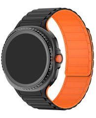 Samsung Galaxy Watch 8 9 40mm / 44mm - Watch 8 Classic 46mm Uyumlu Manyetik Silikon Kordon