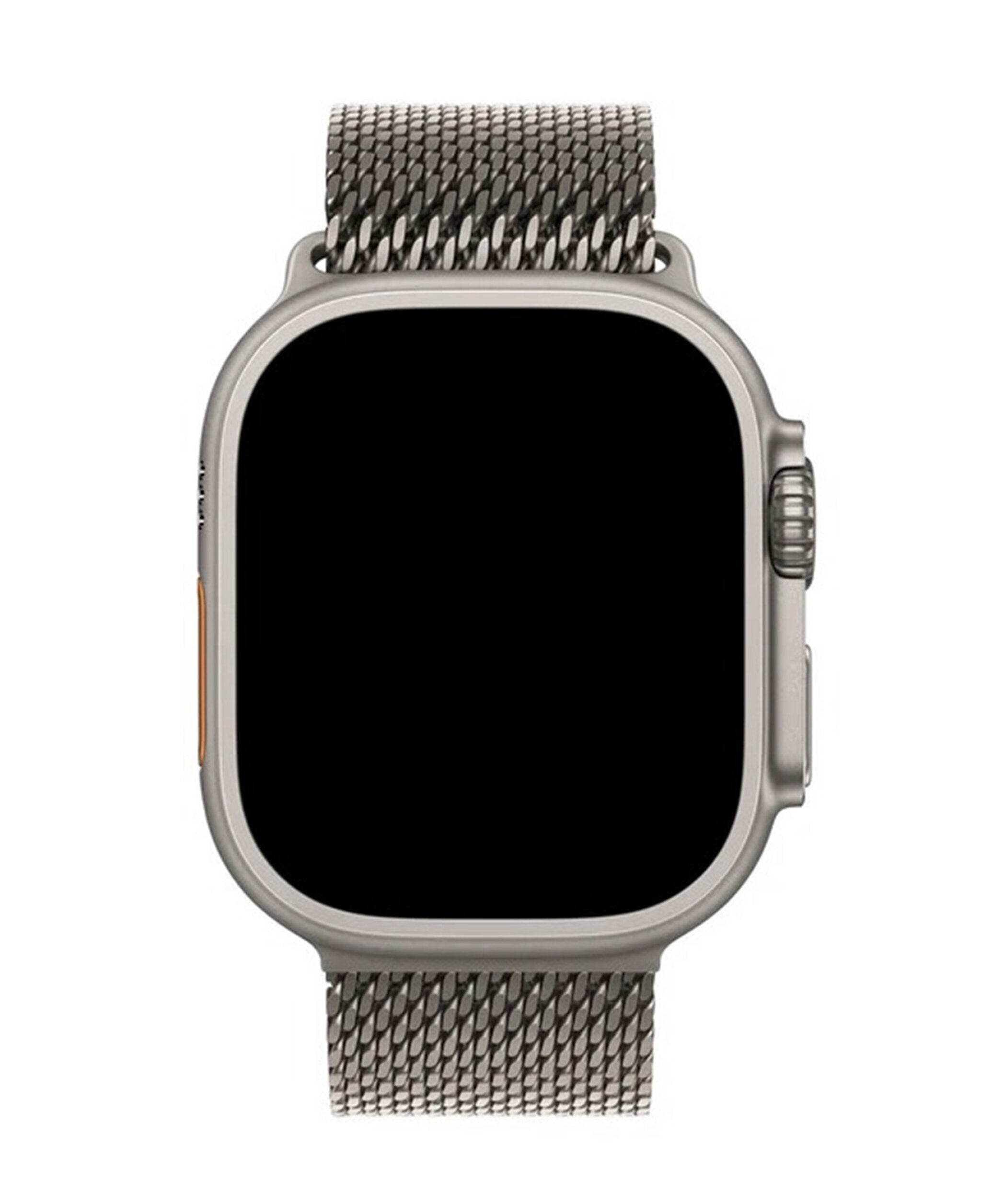 Apple Watch Uyumlu Metal Hasır Paslanmaz Çelik Amares Loop Kordon