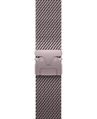Apple Watch Uyumlu Metal Hasır Paslanmaz Çelik Amares Loop Kordon