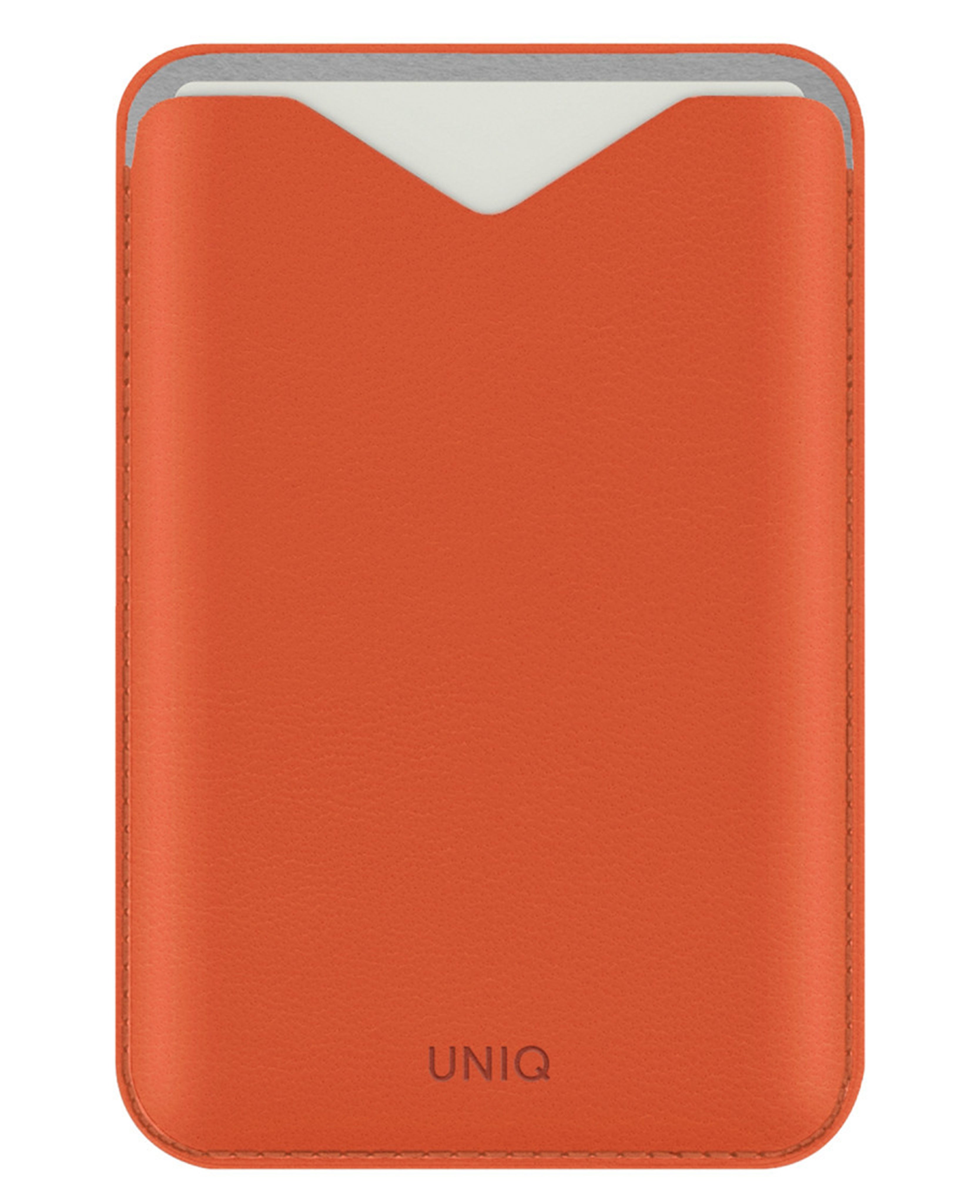 Uniq Lyden Evo Manyetik Standlı Magsafe Deri Kartlık
