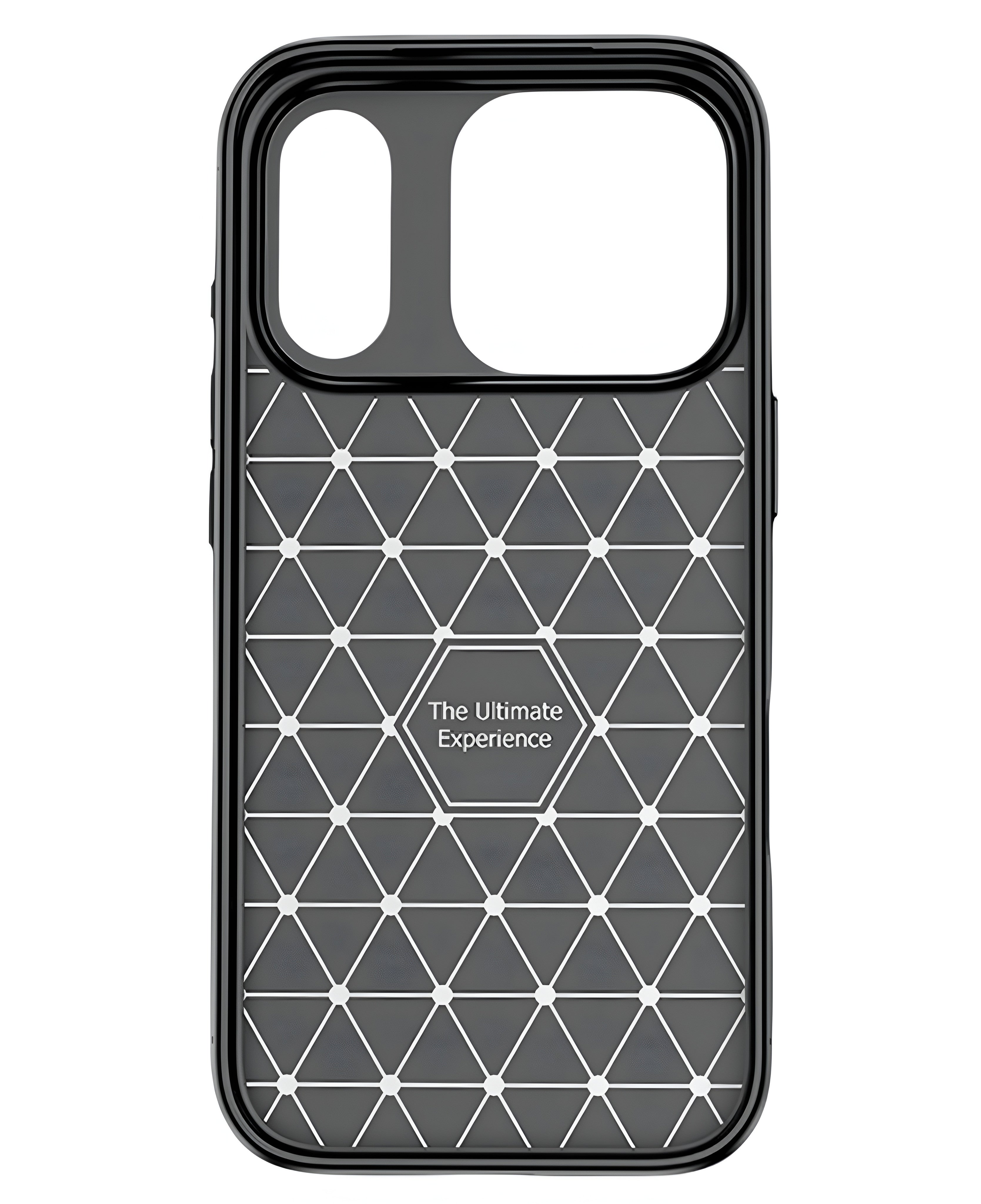 iPhone 17 Pro Max Uyumlu Karbon Silikon Kılıf