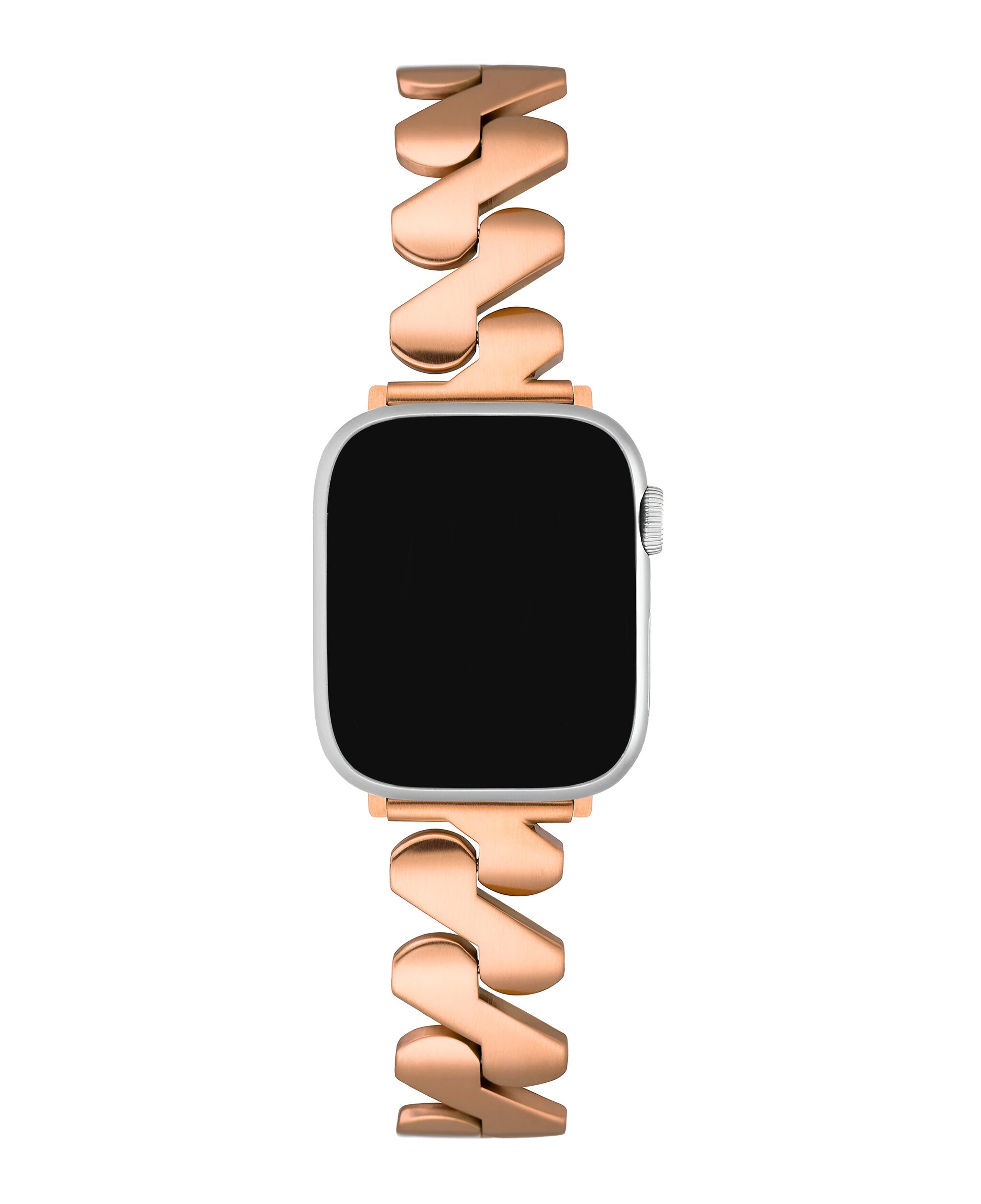 Apple Watch Uyumlu Metal Paslanmaz Celik Helix Loop Kordon