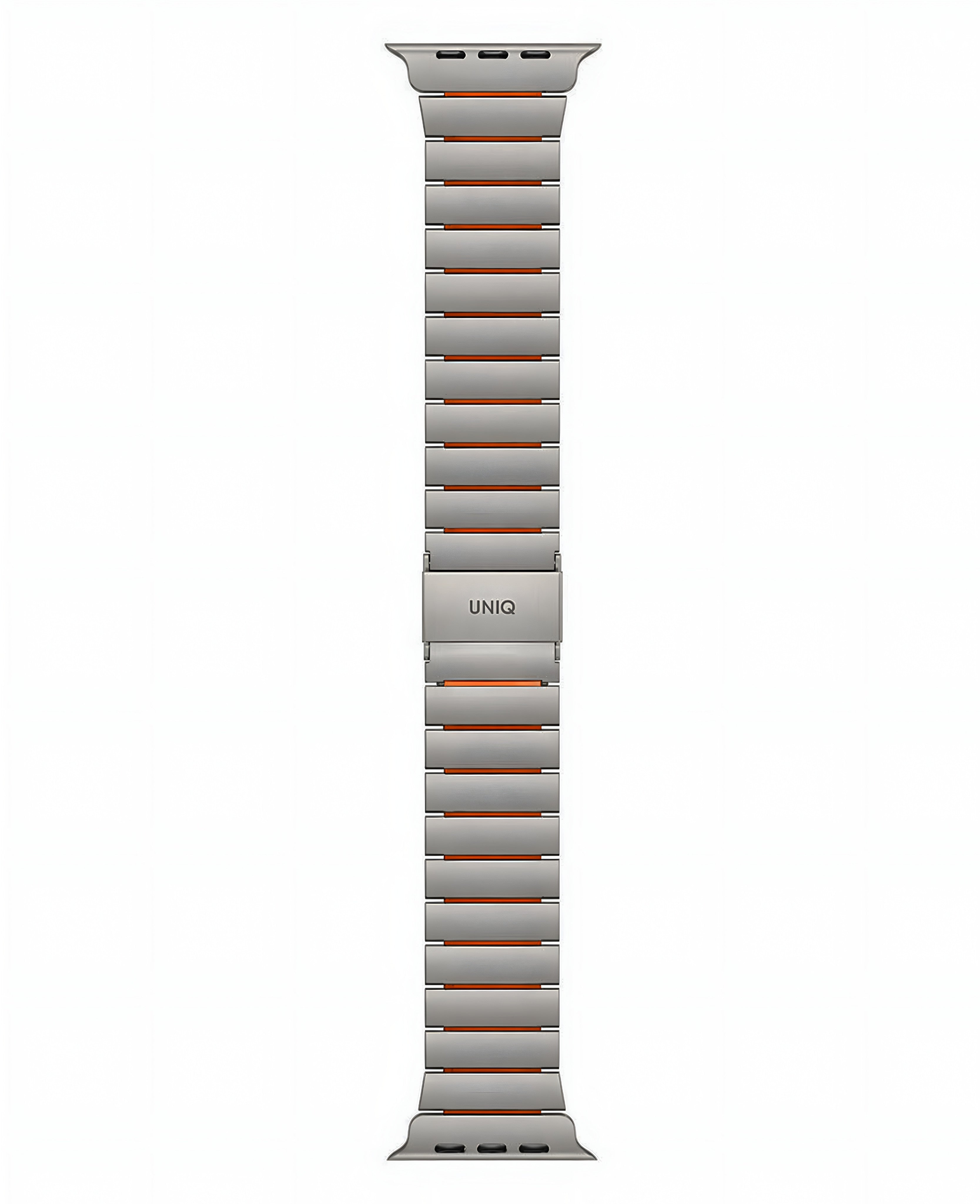 Uniq Apple Watch Uyumlu Metal Paslanmaz Çelik Strova Flex Steel Loop Kordon