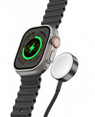 Apple Watch Uyumlu Keephone Manyetik Type-C Hızlı Şarj Örgü Kablo