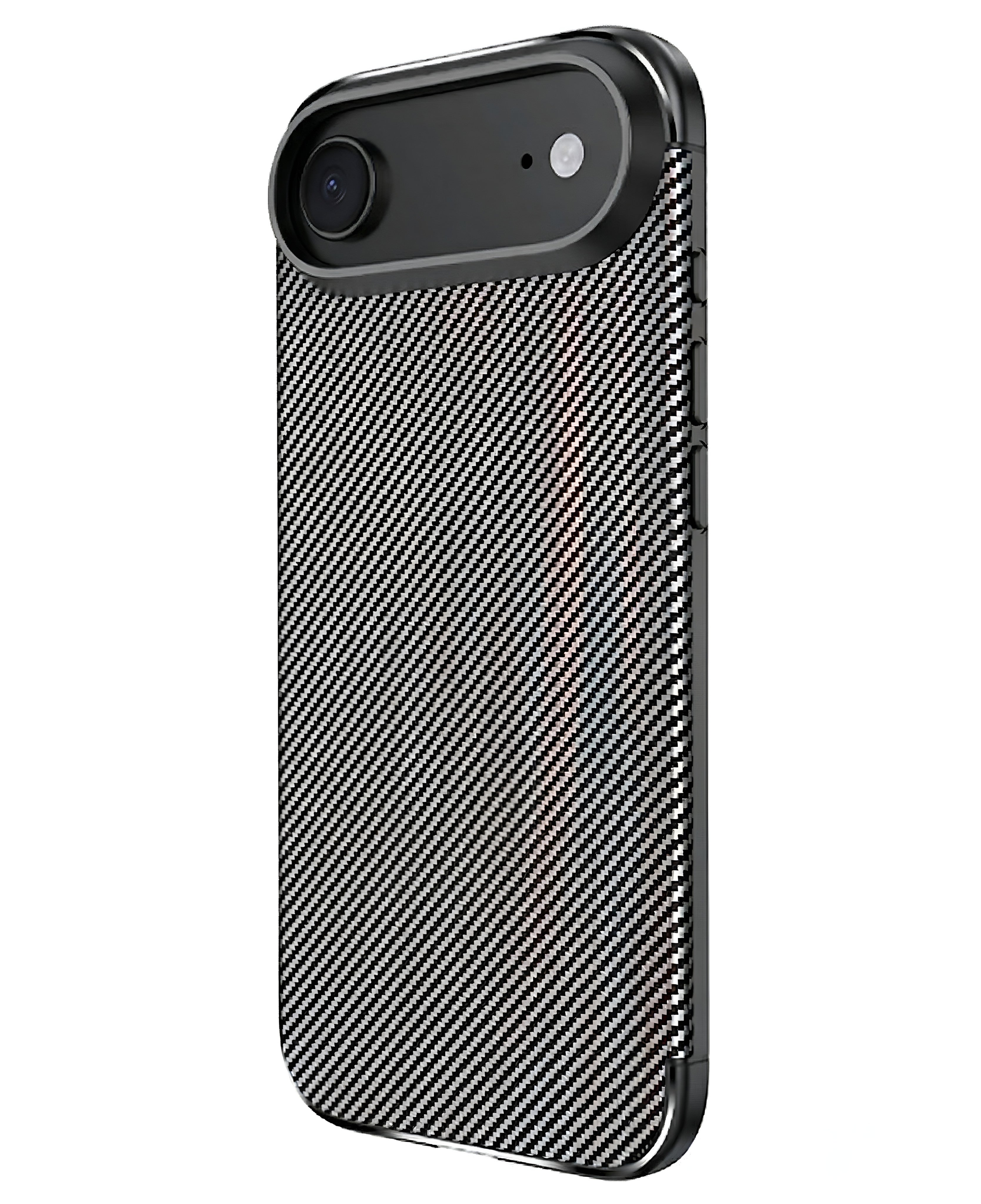 iPhone 17 Air Uyumlu Karbon Silikon Kılıf