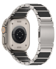 Apple Watch Uyumlu Karbon Titanyum Montblanc Loop Kordon