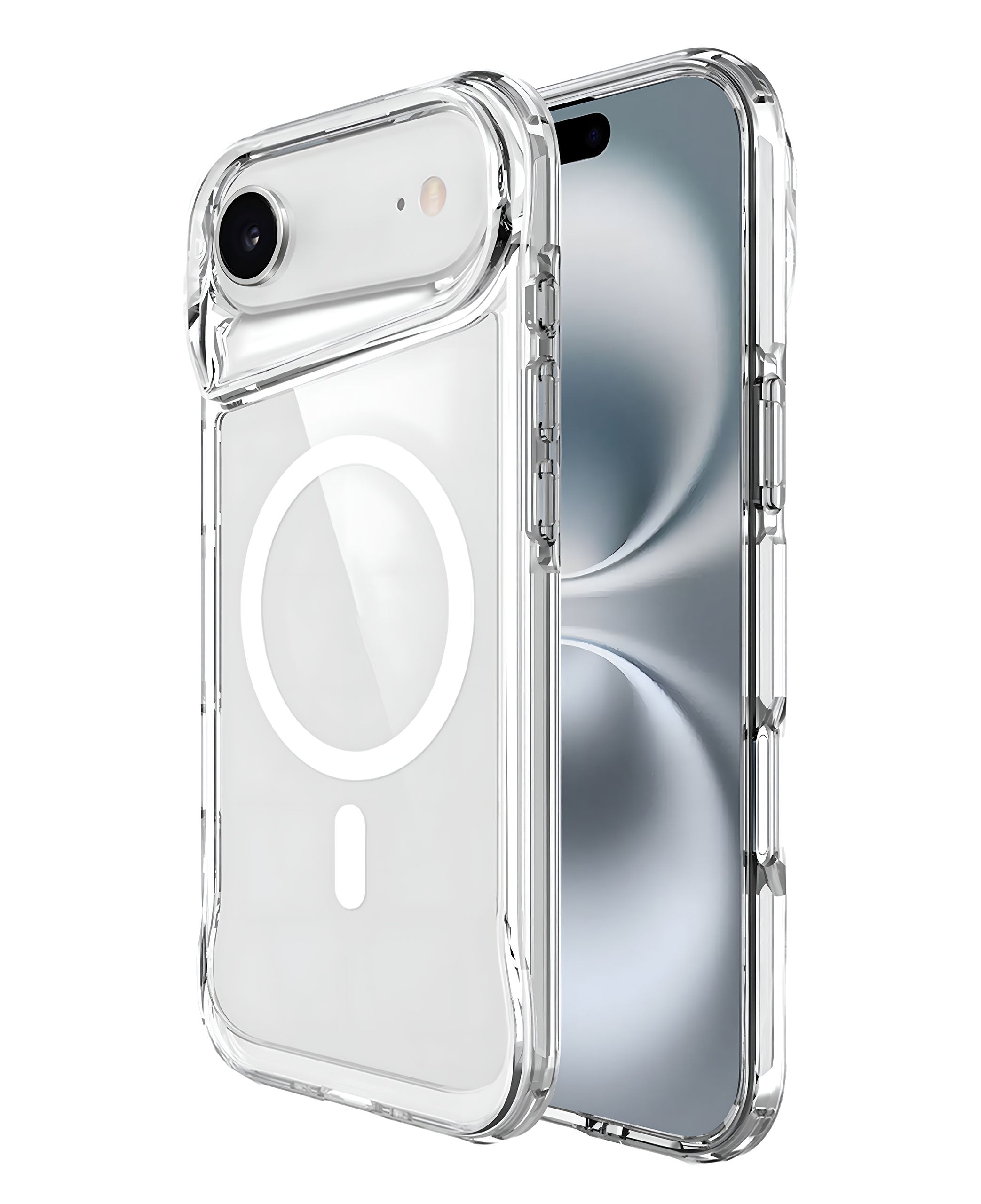 iPhone 17 Air Uyumlu Şeffaf Magsafe Kılıf