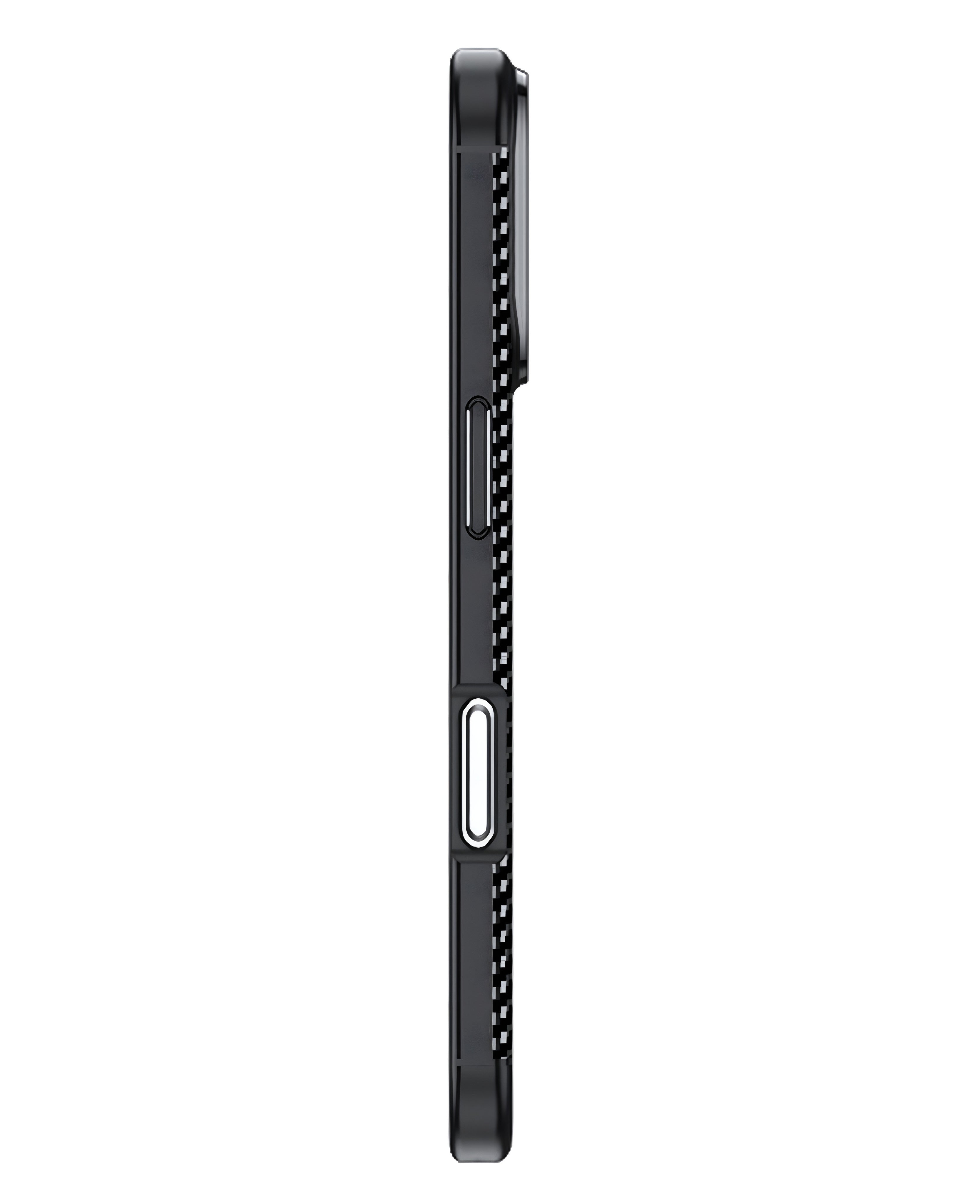 iPhone 17 Uyumlu Karbon Silikon Kılıf