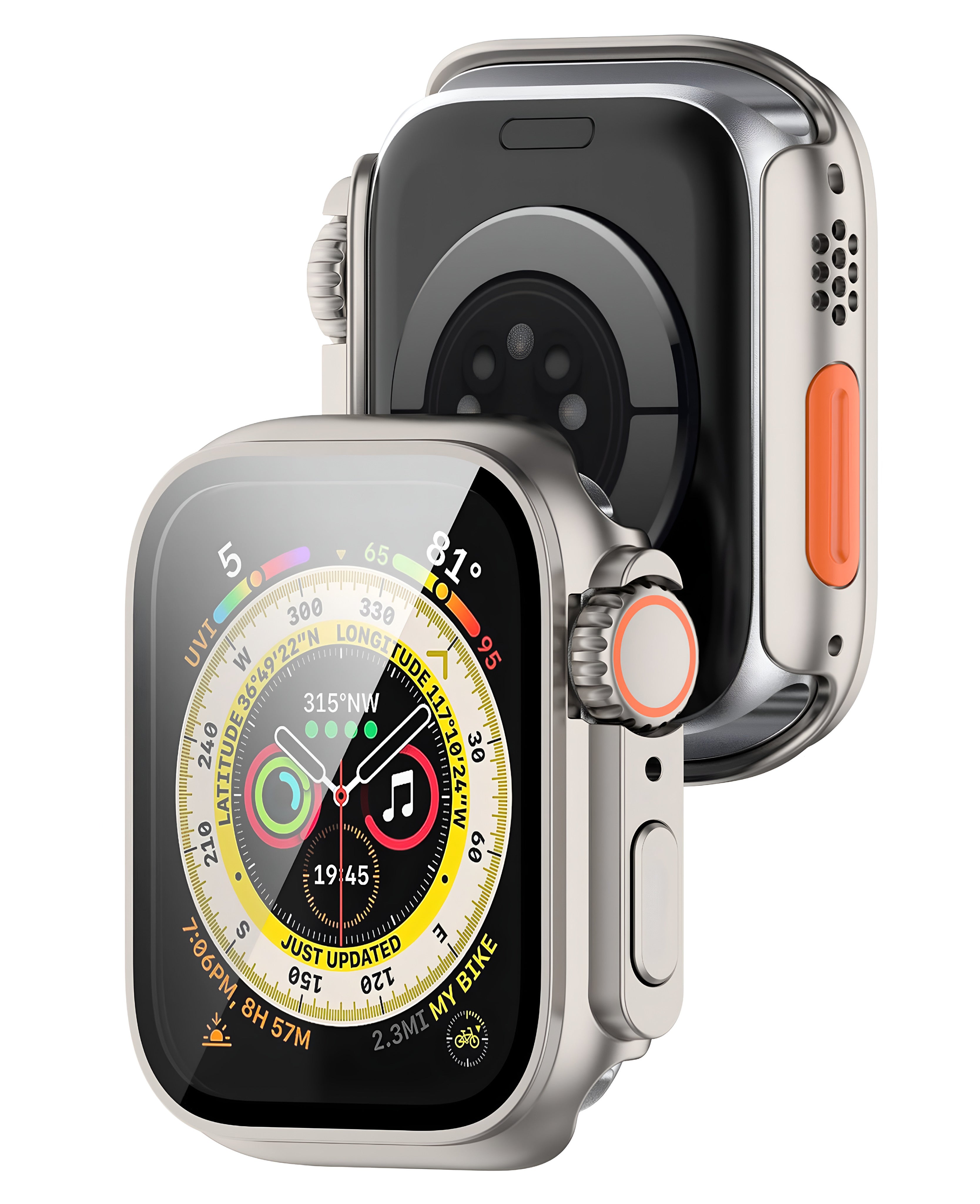 Apple Watch Ultra Dönüştürücü Kasa ve Ekran Koruyucu