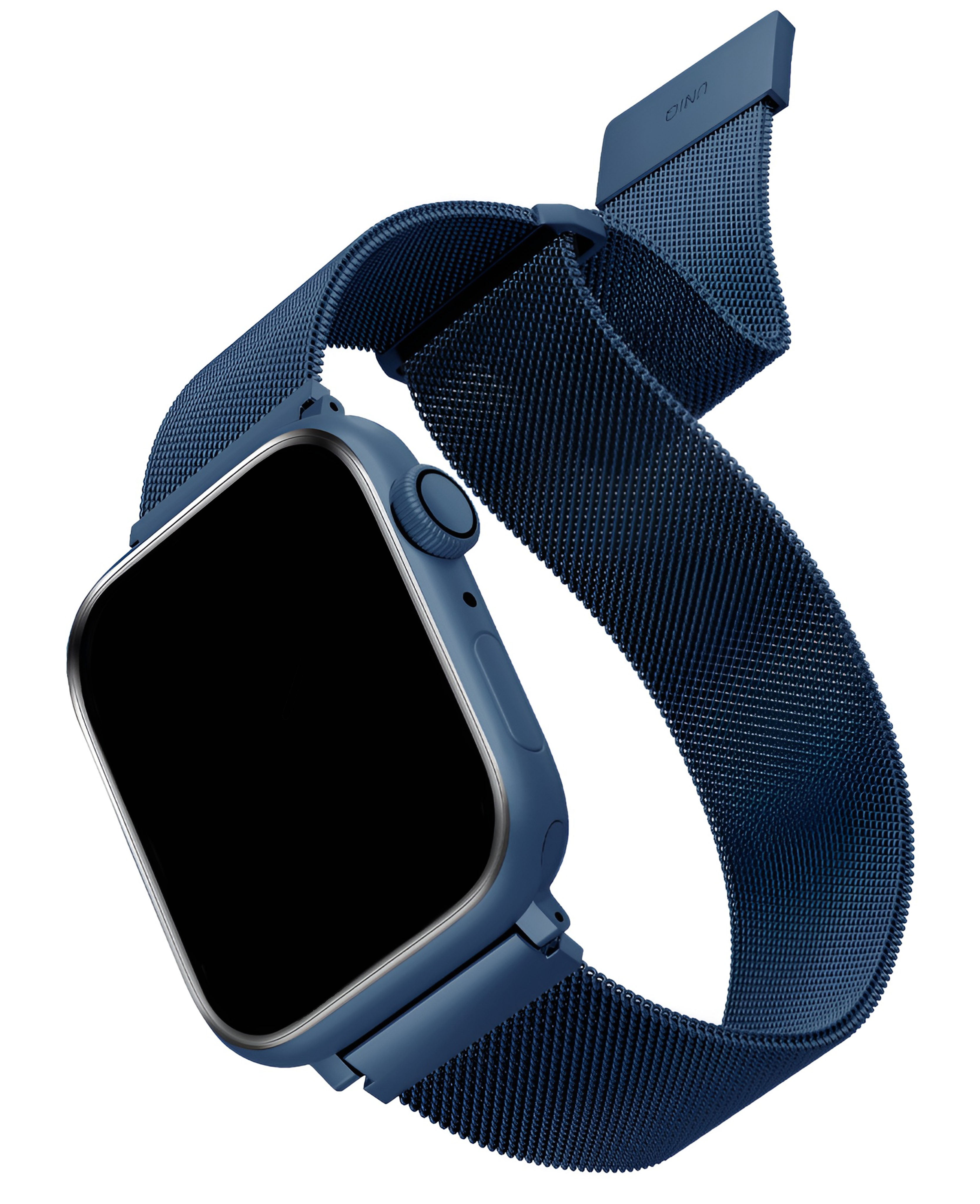 Uniq Apple Watch Uyumlu Manyetik Metal Paslanmaz Çelik Dante Loop Kordon