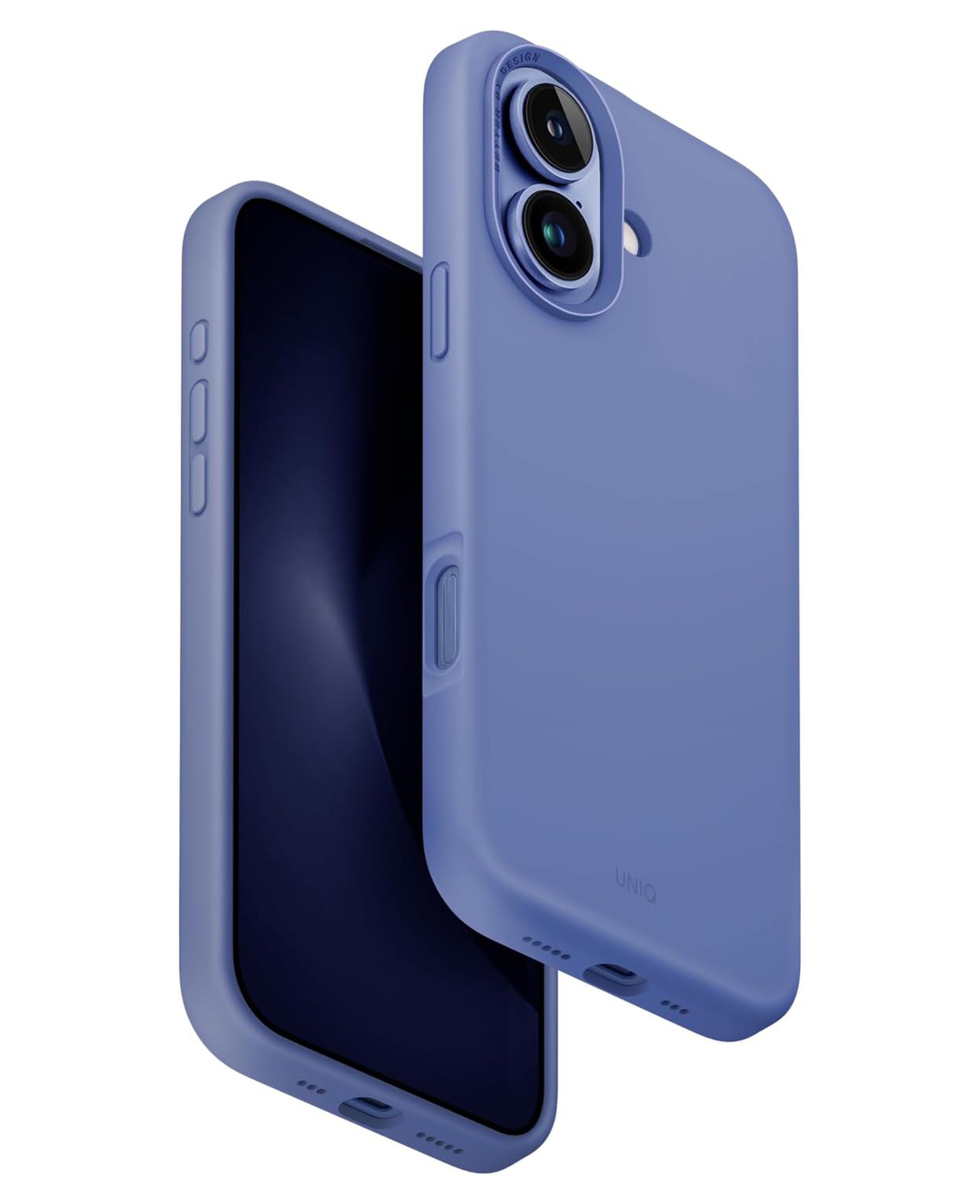 Uniq iPhone 16 Uyumlu Lino Hue Magsafe Silikon Kılıf