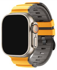 Apple Watch Uyumlu Tokalı Silikon Jumbo Loop Kordon