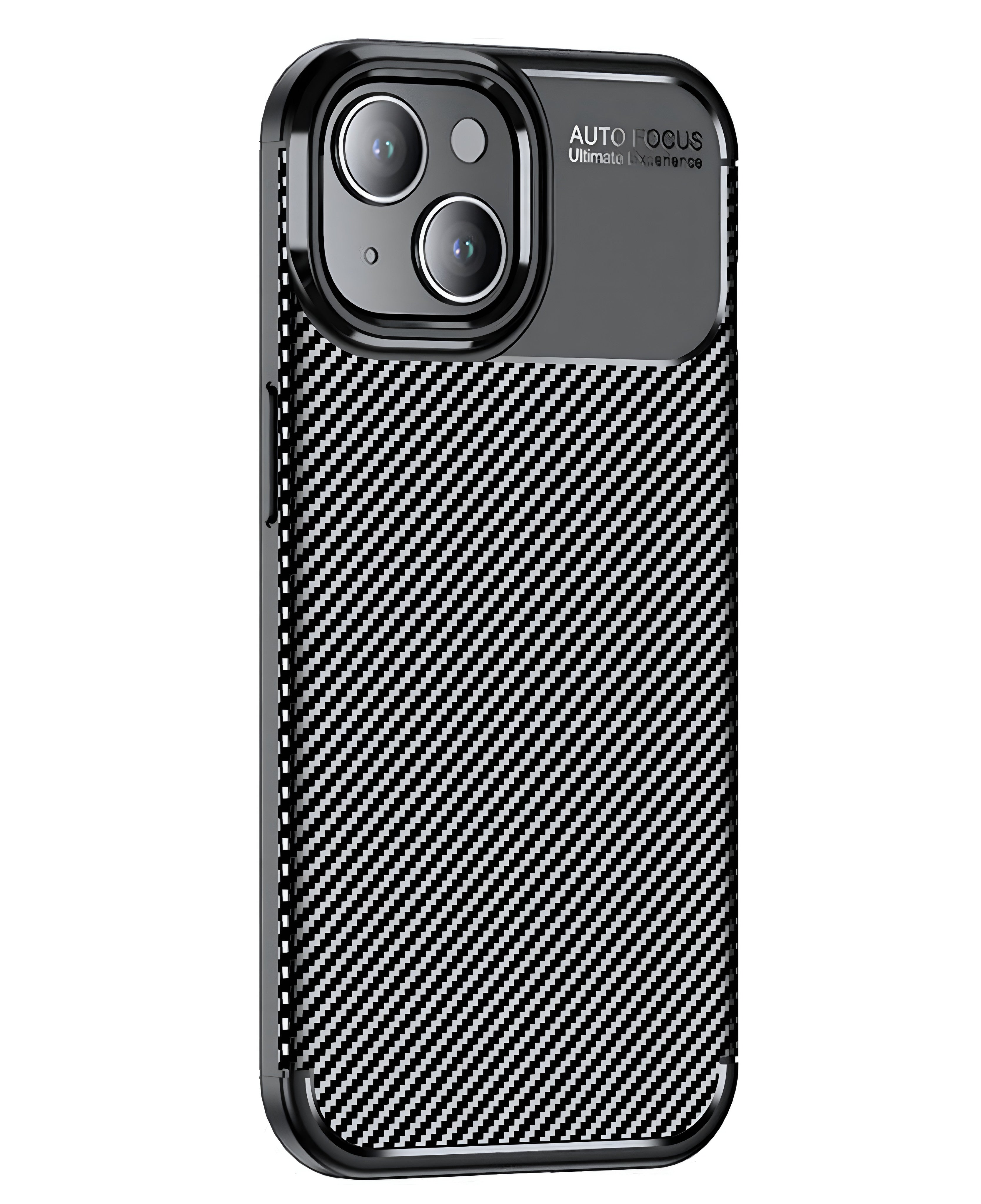 iPhone 13 Uyumlu Karbon Silikon Kılıf