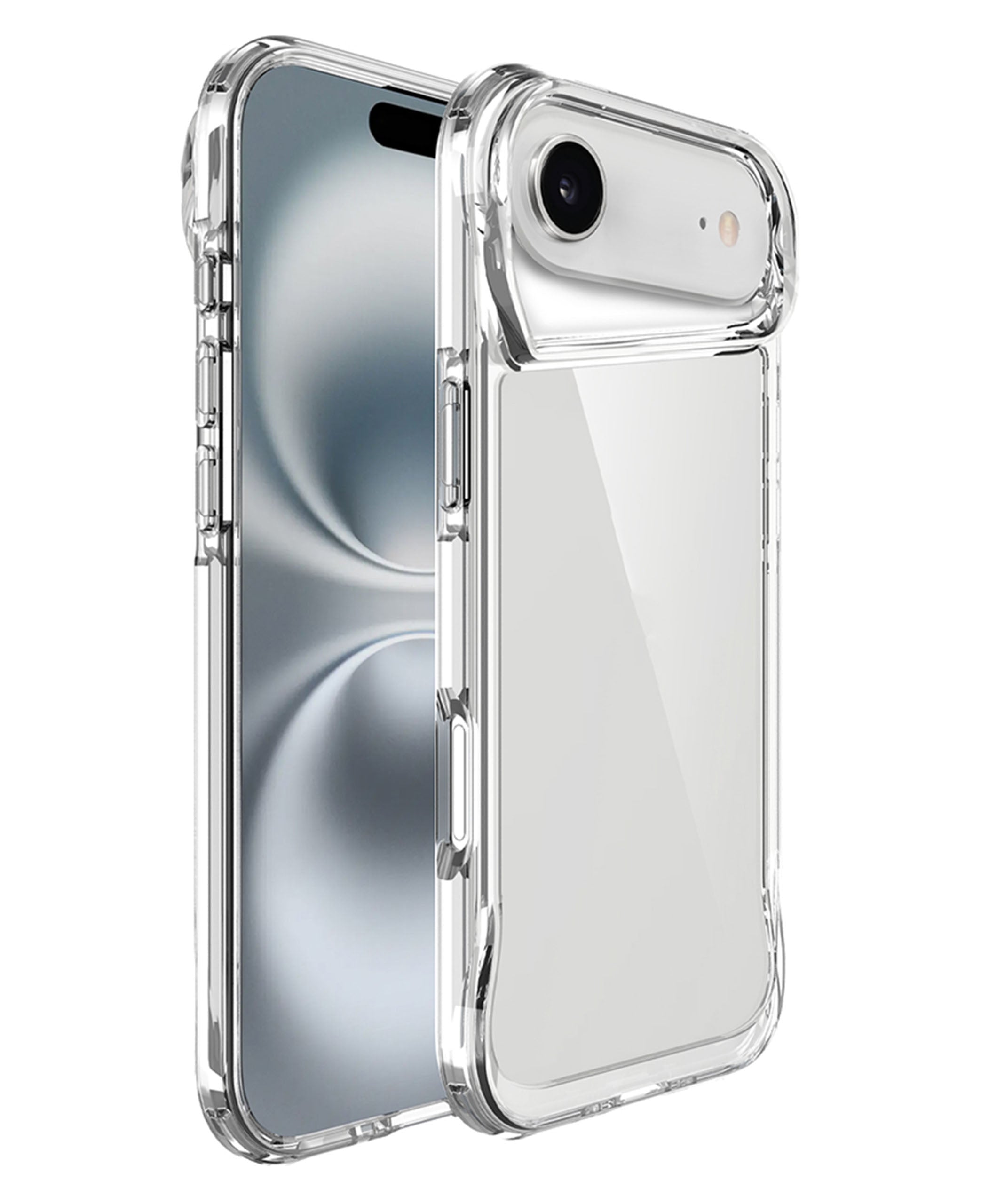 iPhone 17 Air Uyumlu Şeffaf Silikon Kılıf