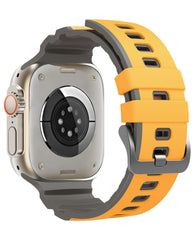 Apple Watch Uyumlu Tokalı Silikon Jumbo Loop Kordon