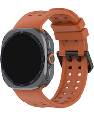 Samsung Galaxy Watch 7 Ultra / Watch Ultra 2 Uyumlu Tokalı Silikon Prowess Kordon