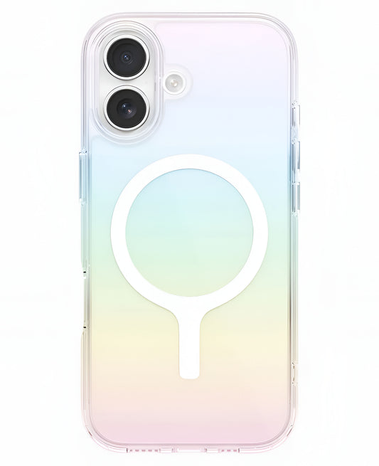 Uniq iPhone 17 Uyumlu Iridescia Magsafe Hologram Kılıf