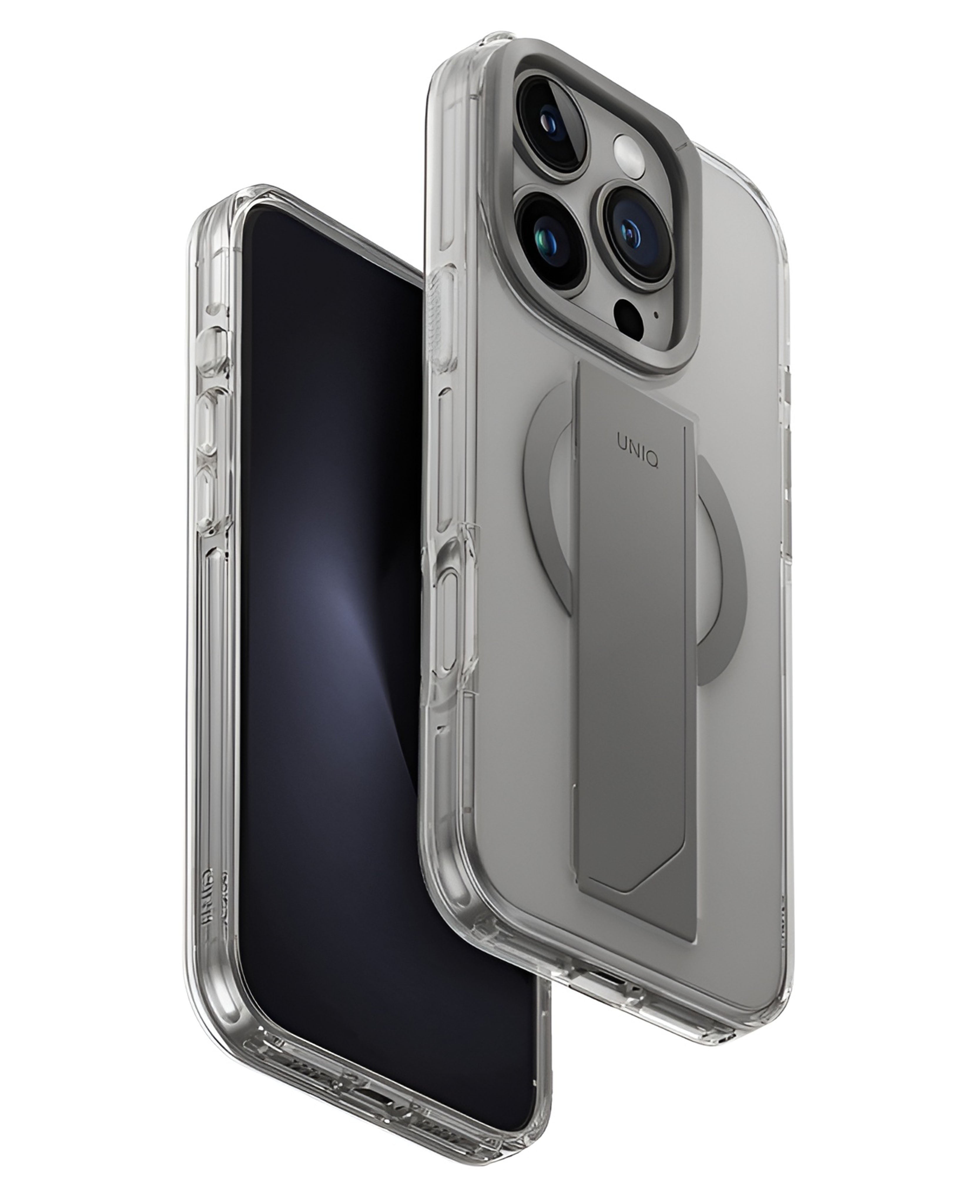 iPhone 16 Pro Uyumlu Uniq Heldro Max Magsafe Standlı Kılıf