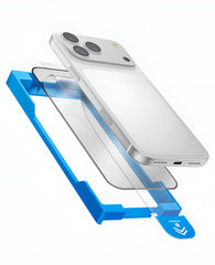 iPhone 17 Serisi Uyumlu Uniq Optix Exofit Vivid Applicator HD Cam Ekran Koruyucu