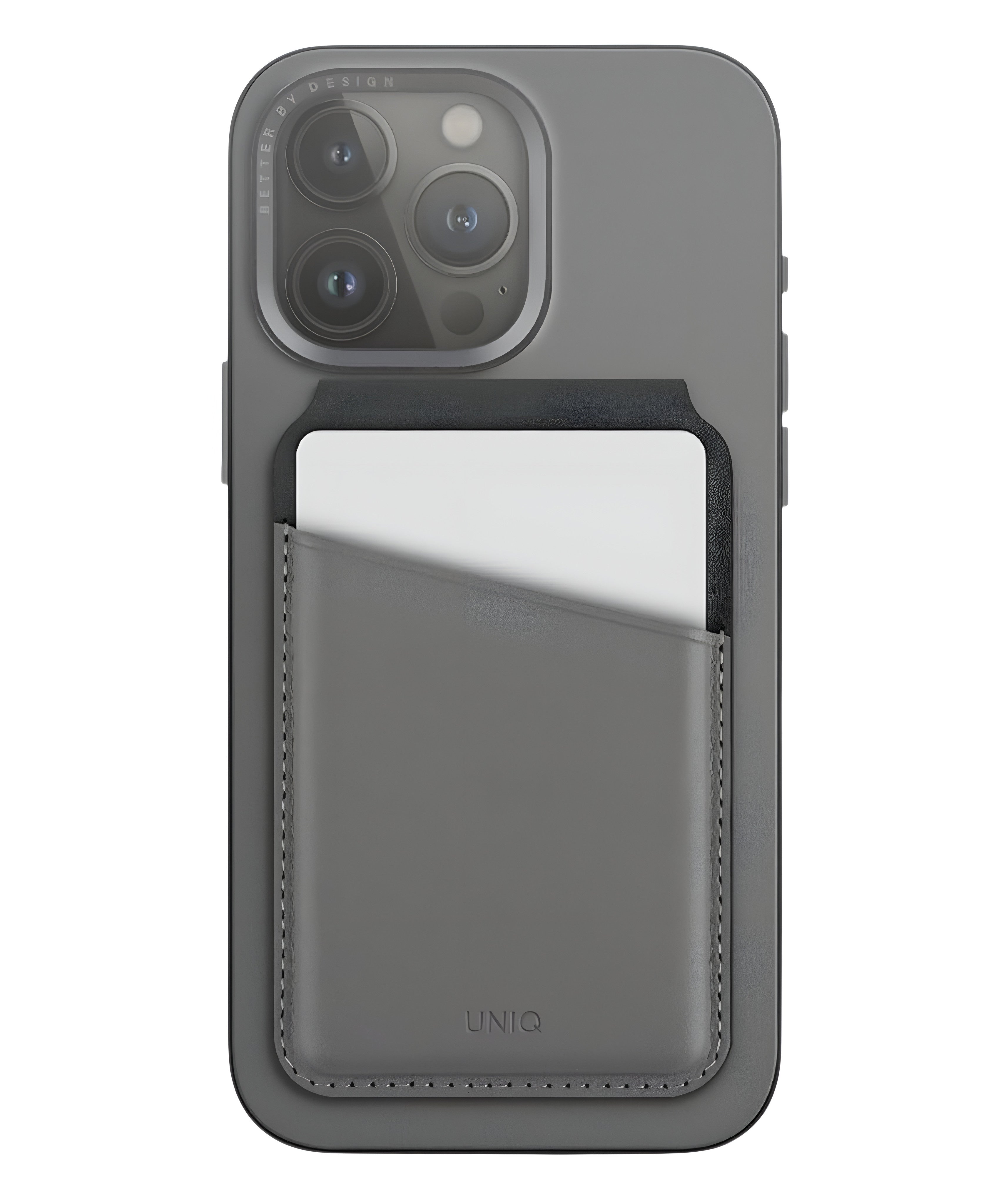 Uniq Lyden DS RFID-Block Magsafe Uyumlu Kartlık Standlı 3 Kart Kapasiteli