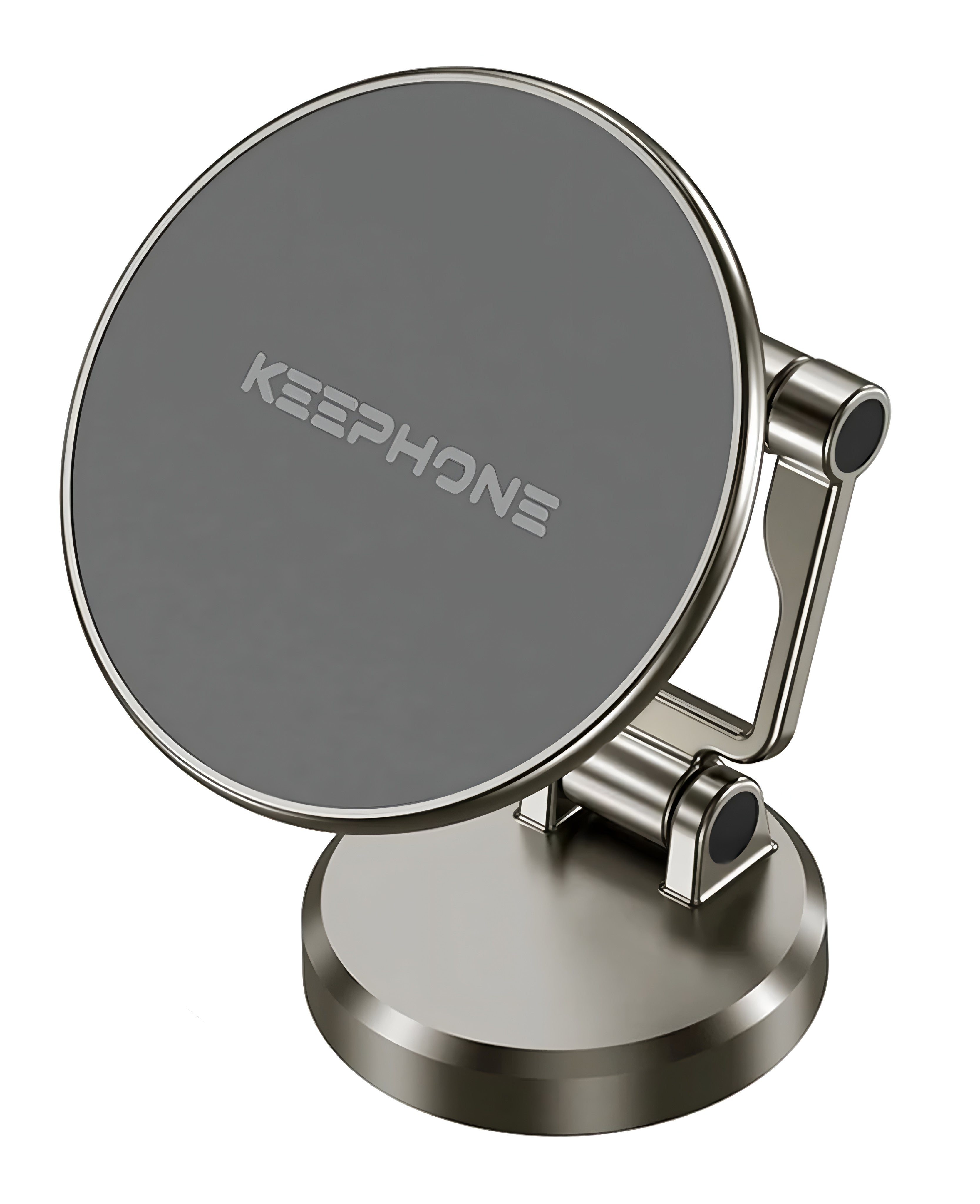 Keephone MagHold CR106 Yapışkanlı 360 Derece Ayarlanabilir Manyetik Magsafe Araç Telefon Tutucu