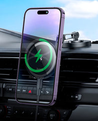 Hoco. HW26 Yapışkanlı Manyetik Hızlı Şarj Magsafe Araç Telefon Tutucu