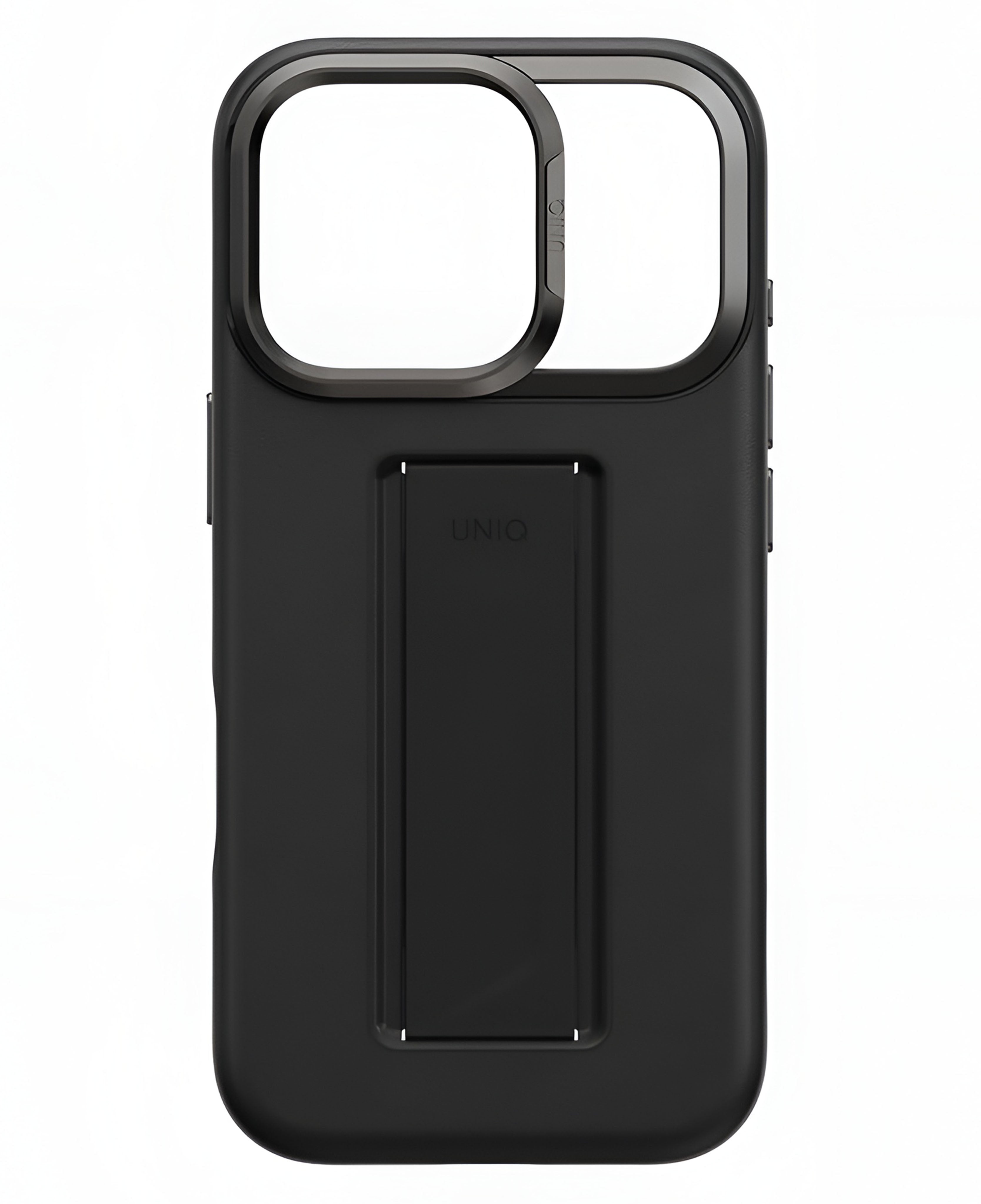 Uniq iPhone 17 Pro Max Uyumlu Heldro Pro Magsafe Standlı Vegan Deri Kılıf
