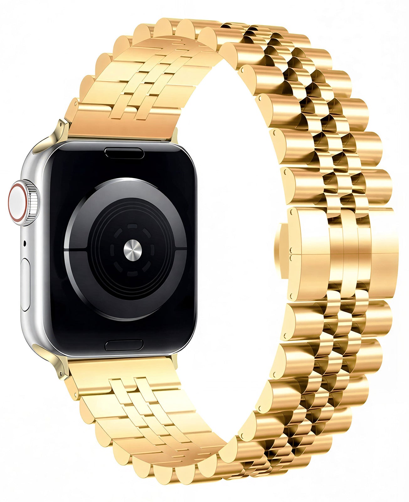 Apple Watch Uyumlu Metal Paslanmaz Celik Jubilee Loop Kordon