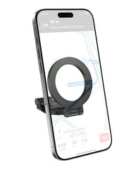 Hoco H98 Rider 360 Derece Dönen Yapışkanlı Katlanabilir Manyetik Magsafe Araç Telefon Tutucu