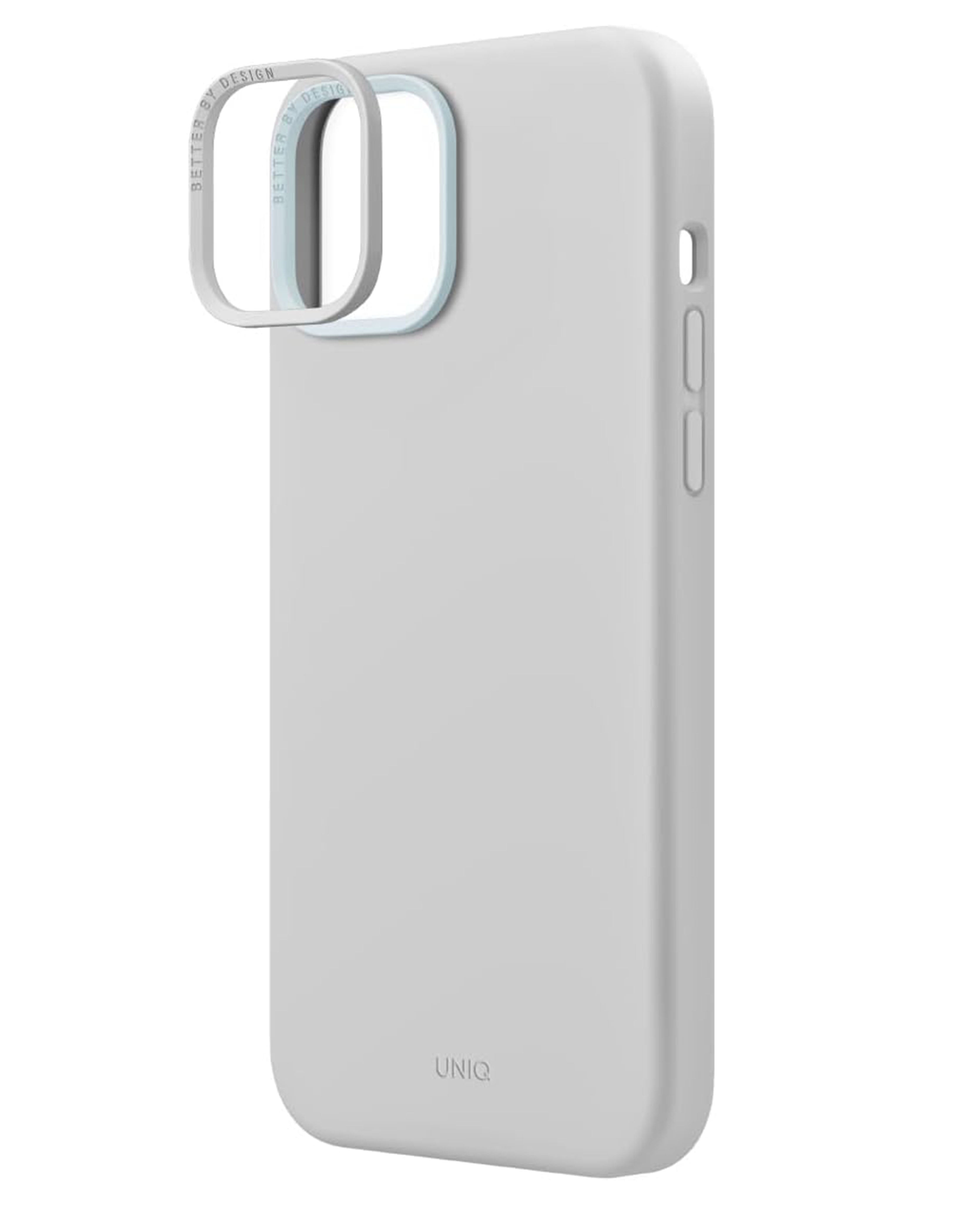 Uniq iPhone 15 Uyumlu Lino Hue Magsafe Silikon Kılıf