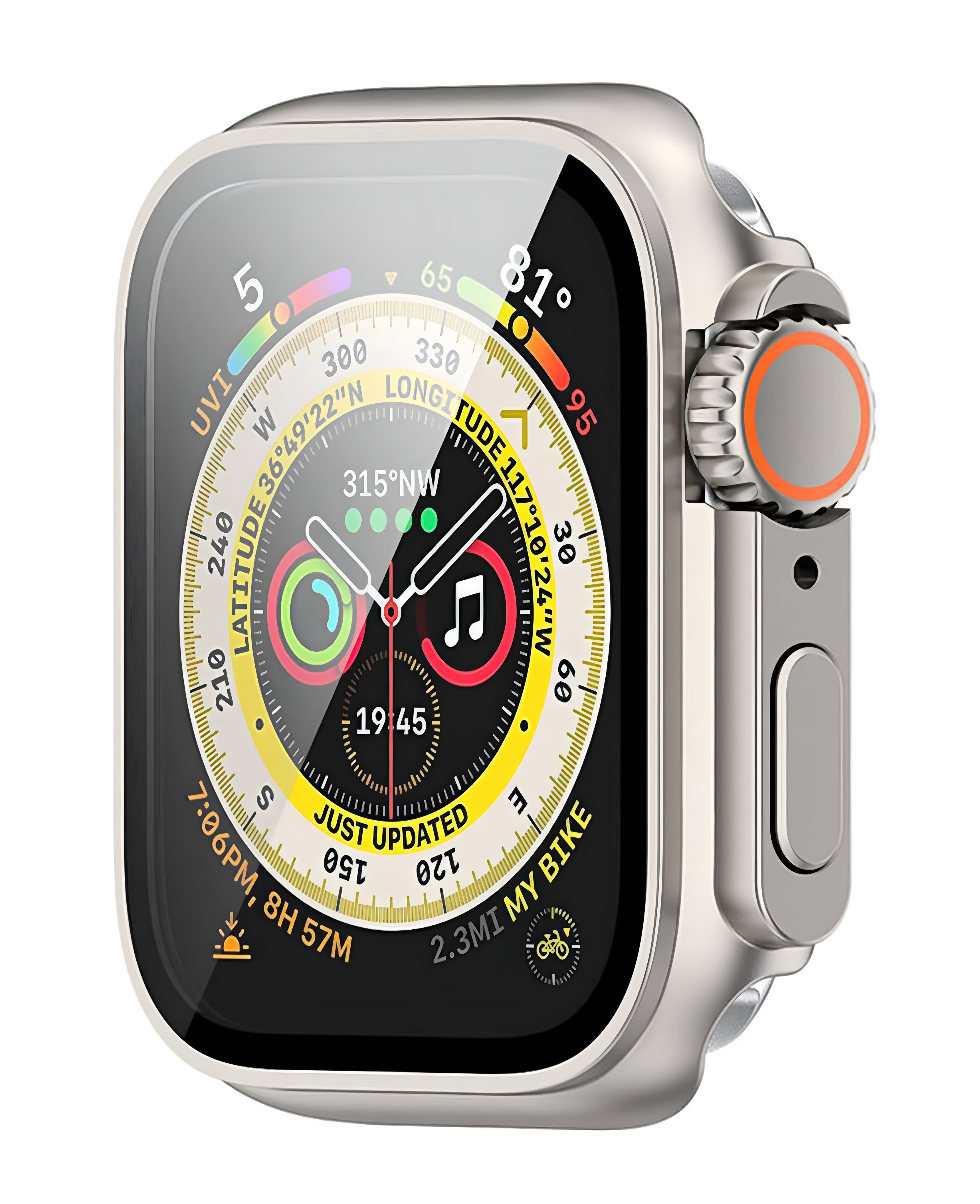 Apple Watch Ultra Dönüştürücü Kasa ve Ekran Koruyucu