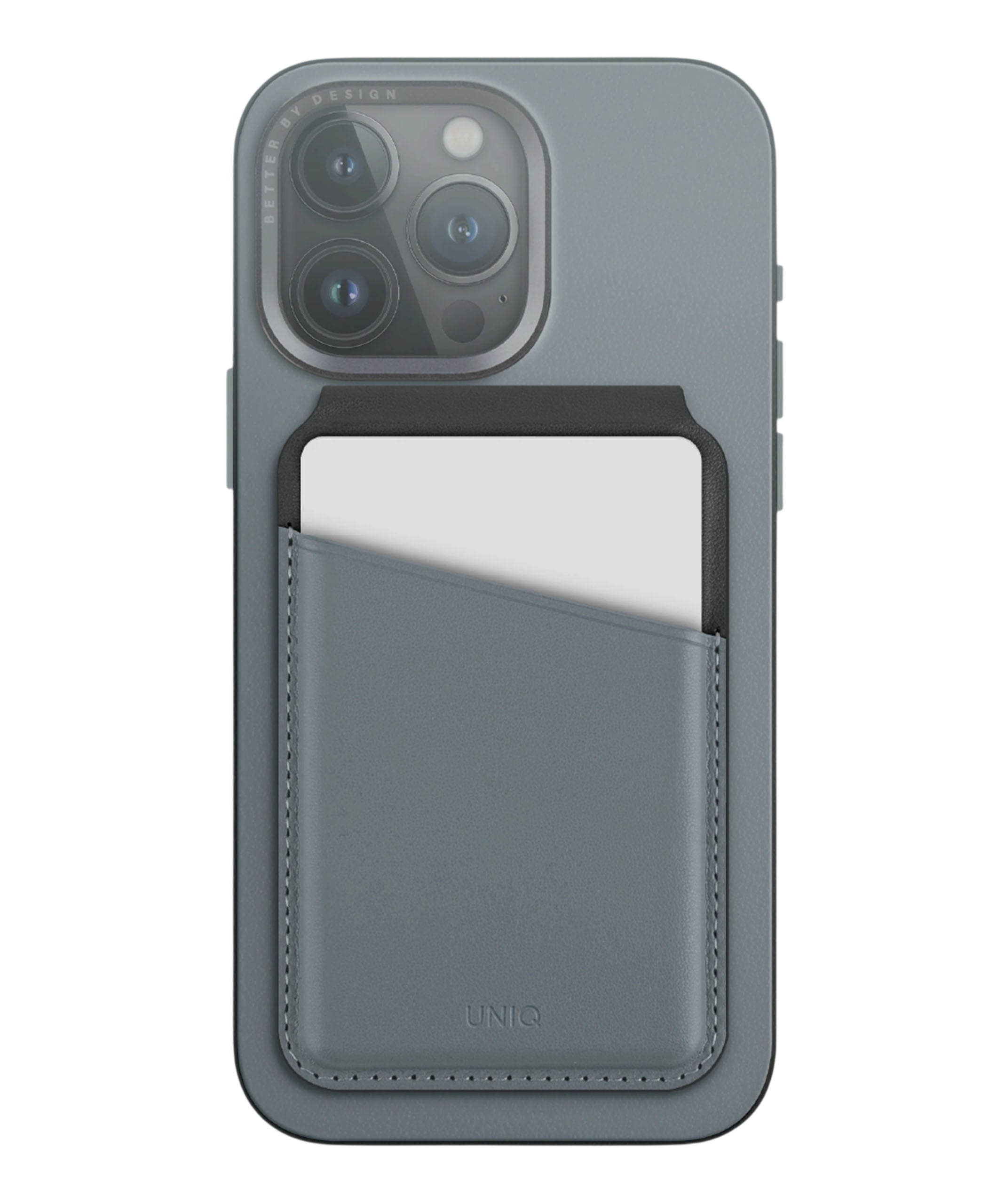 Uniq Lyden DS RFID-Block Magsafe Uyumlu Kartlık Standlı 3 Kart Kapasiteli