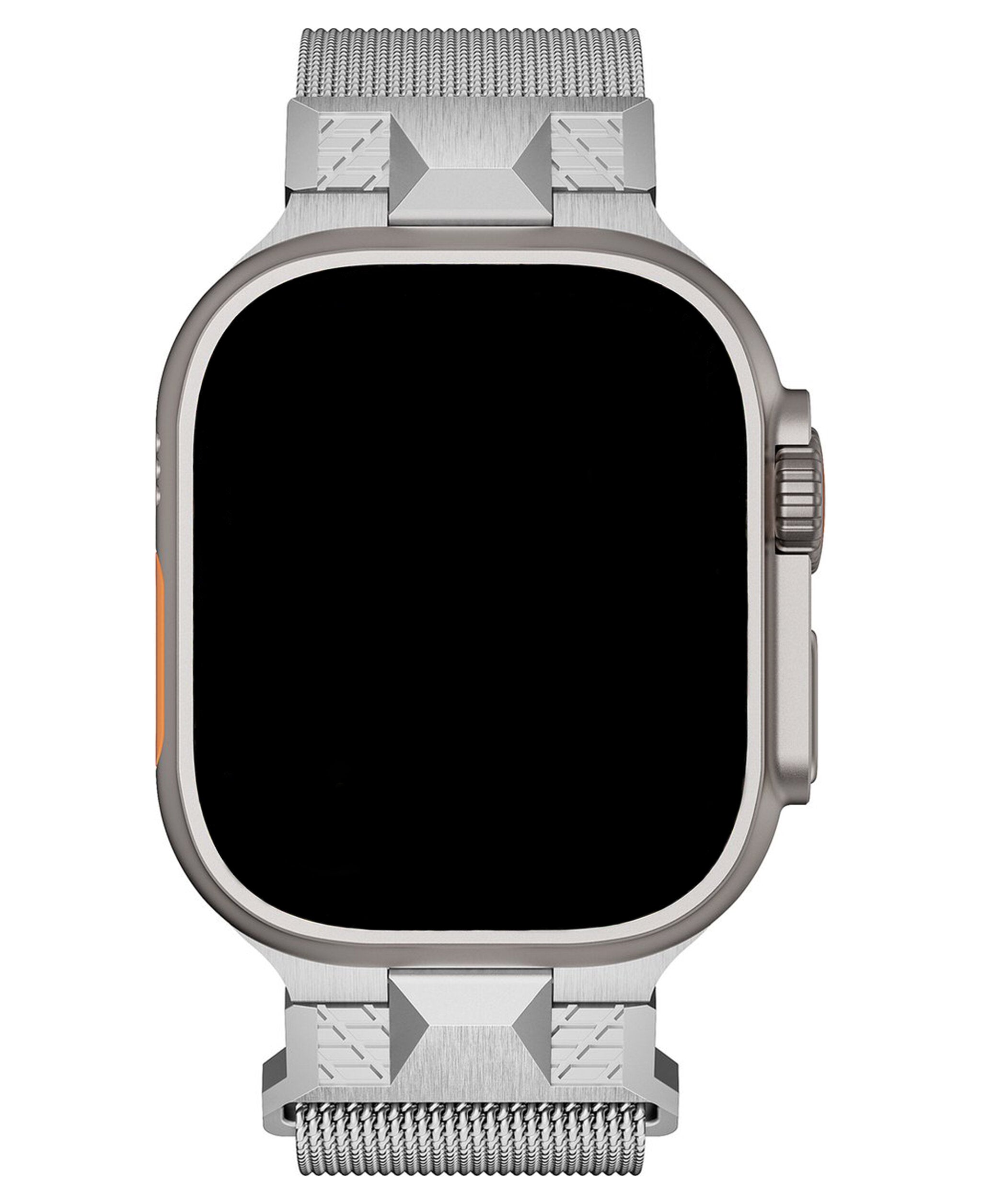 Apple Watch Uyumlu Metal Paslanmaz Celik Royal Milano Loop Kordon