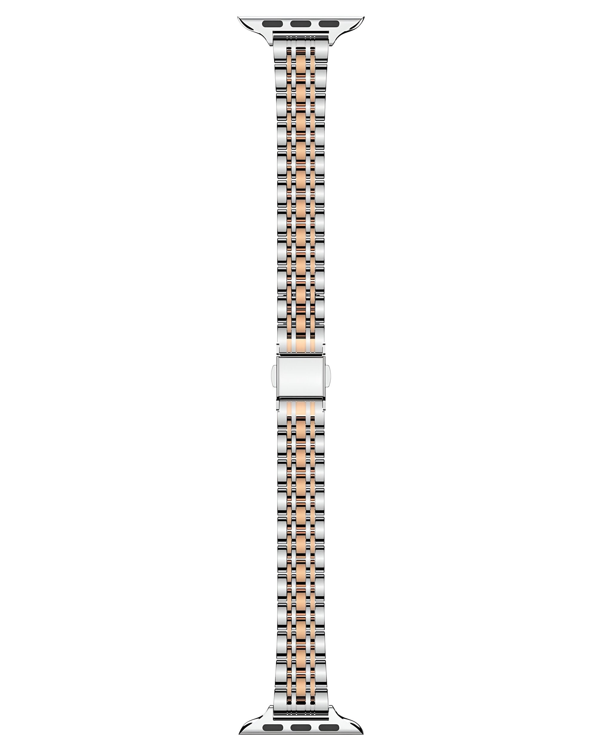 Apple Watch Uyumlu Metal Paslanmaz Çelik Slim Jubilee Loop Kordon